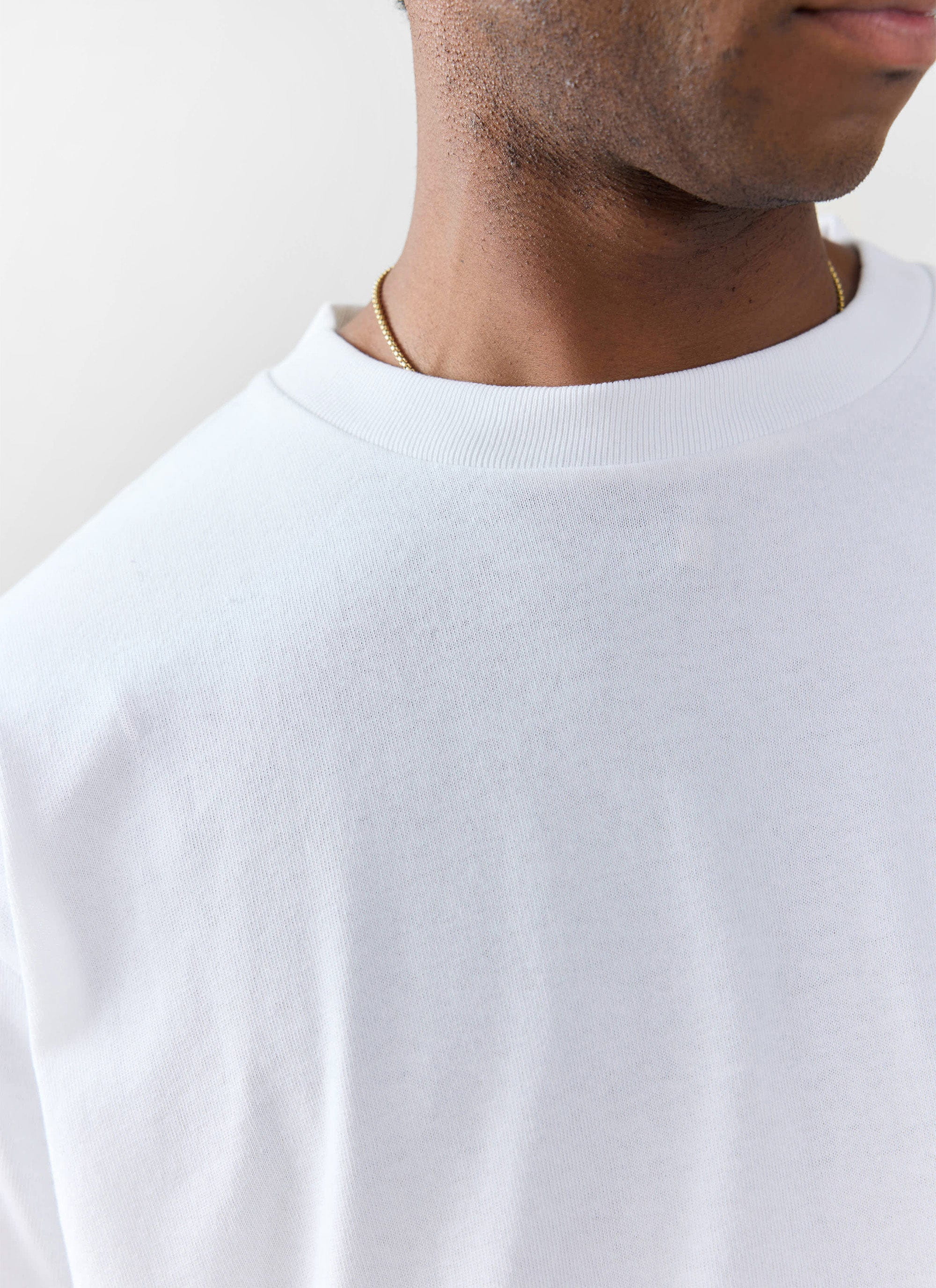 3 Pack Oversized T Shirts | Organic Cotton | White - Image 3
