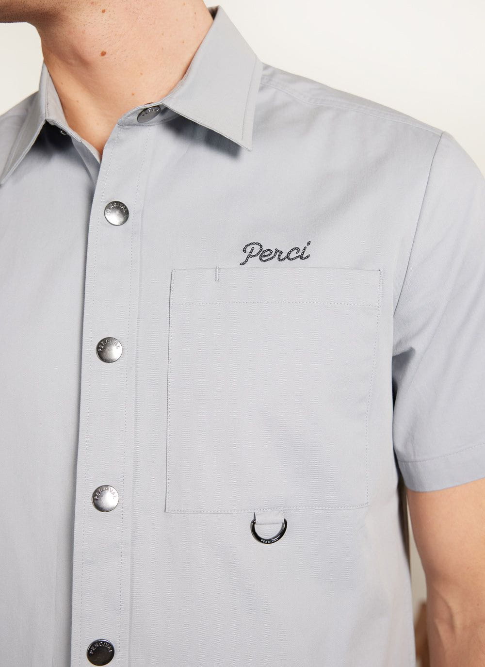 Auxiliary Boxy Clerk Shirt | Light Blue - Image 4