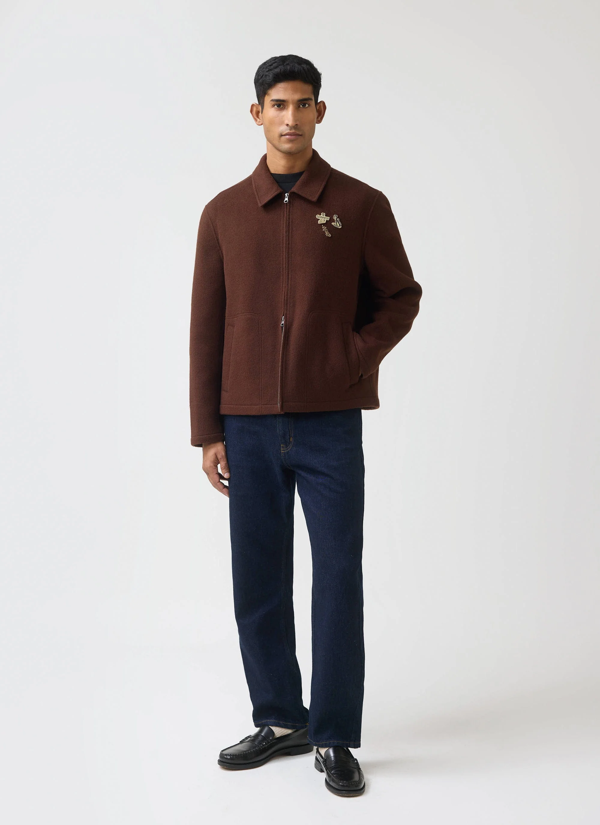 Wool Jacket | Guinness x Percival | Espresso - Image 7