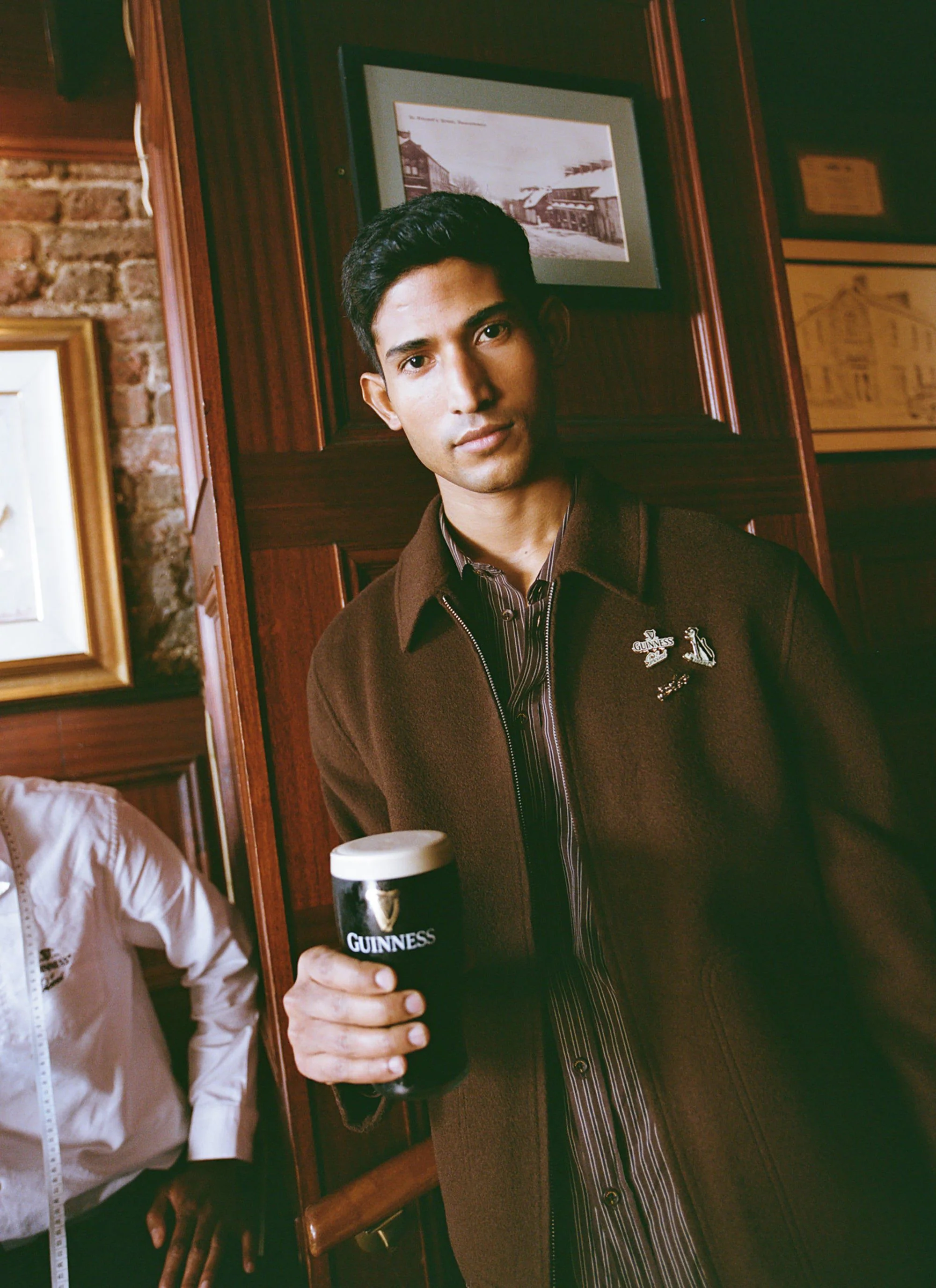 Wool Jacket | Guinness x Percival | Espresso - Image 9