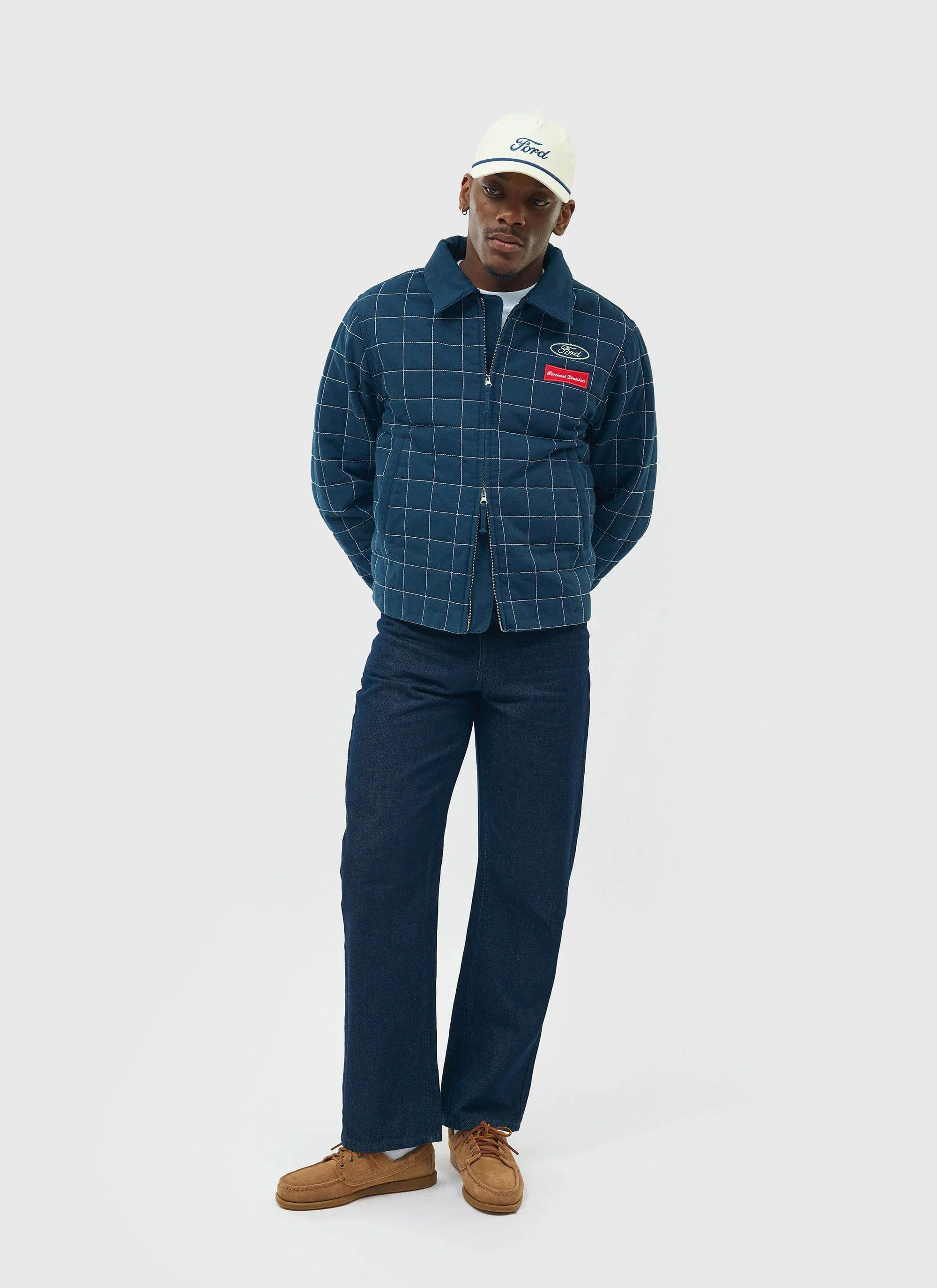 Garage Harrington Jacket | Percival x Ford | Navy - Image 7
