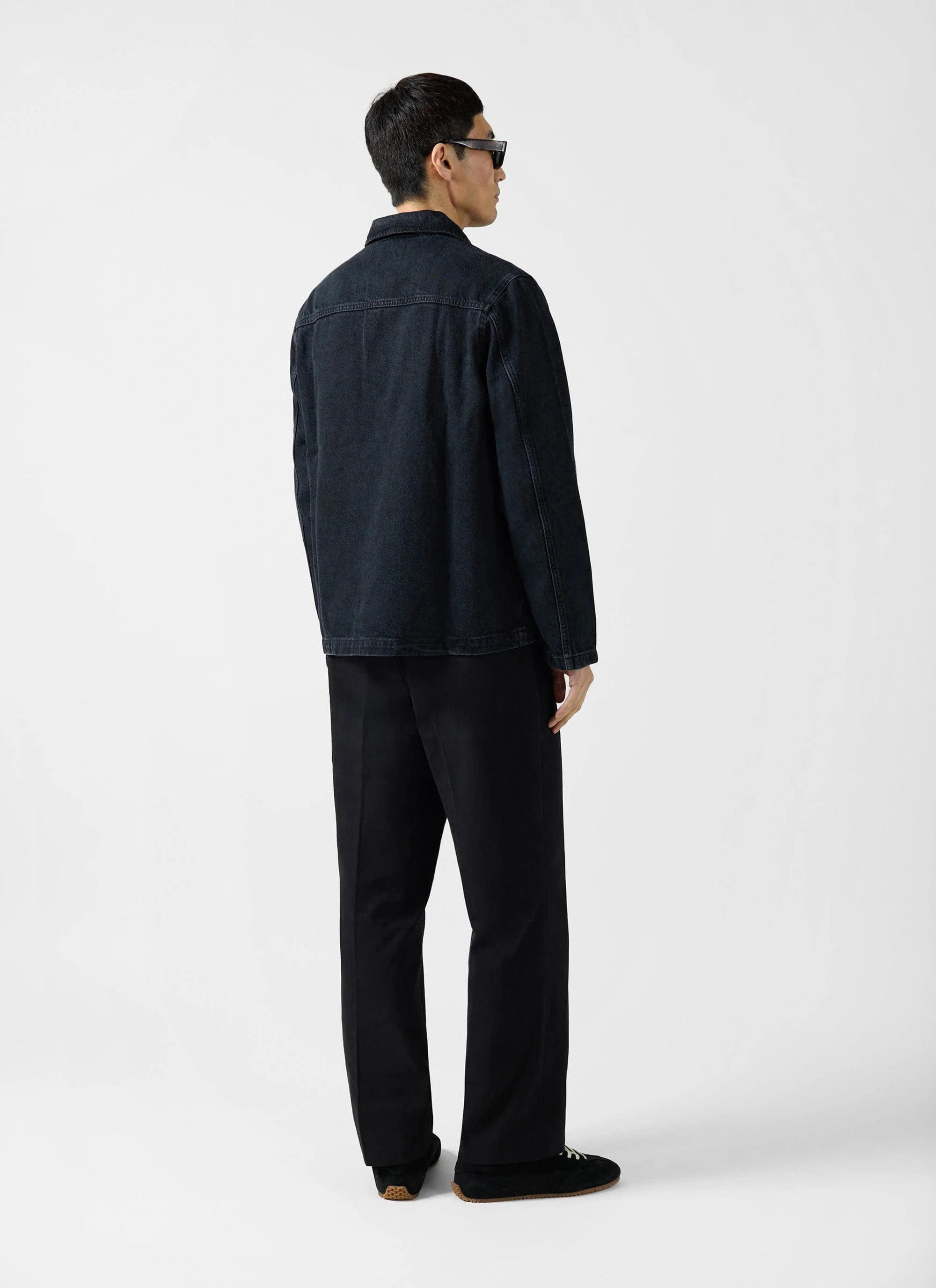 Gove Chore Jacket | Denim | Black - Image 6