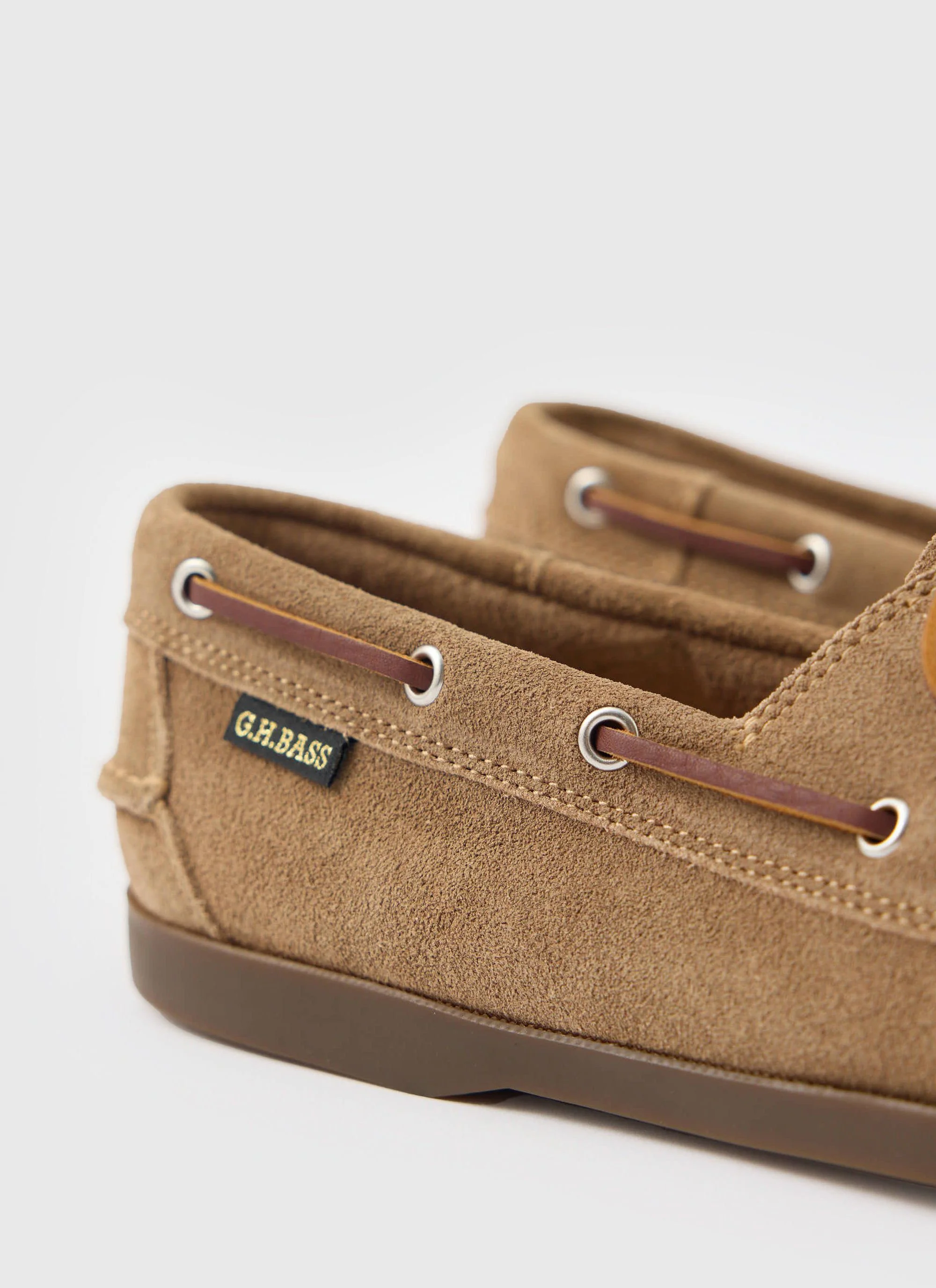 Jetty II Boater 2 Eye | G.H. Bass | Earth Suede - Image 4
