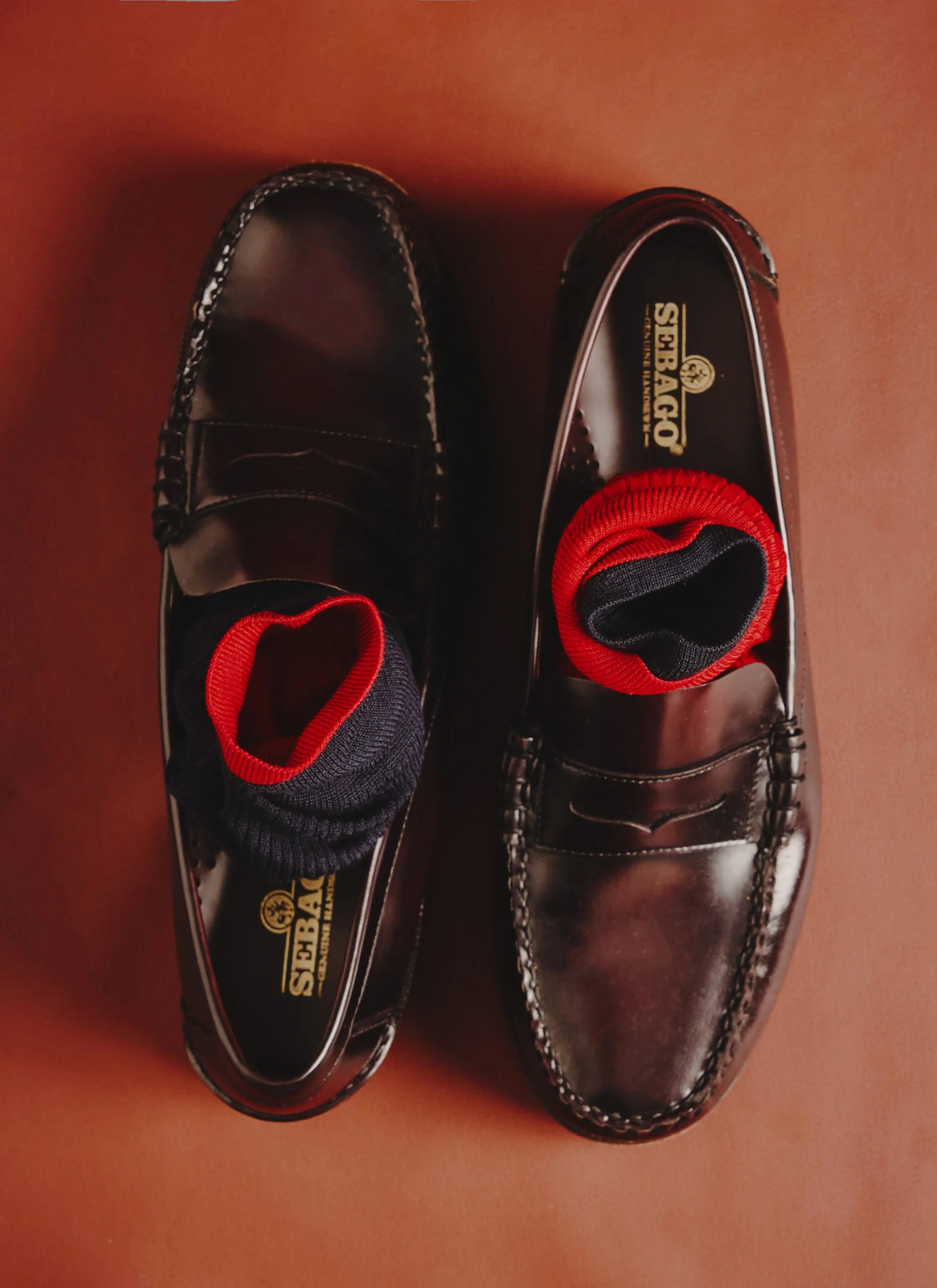 Loafer Dress Socks | Red - Image 4