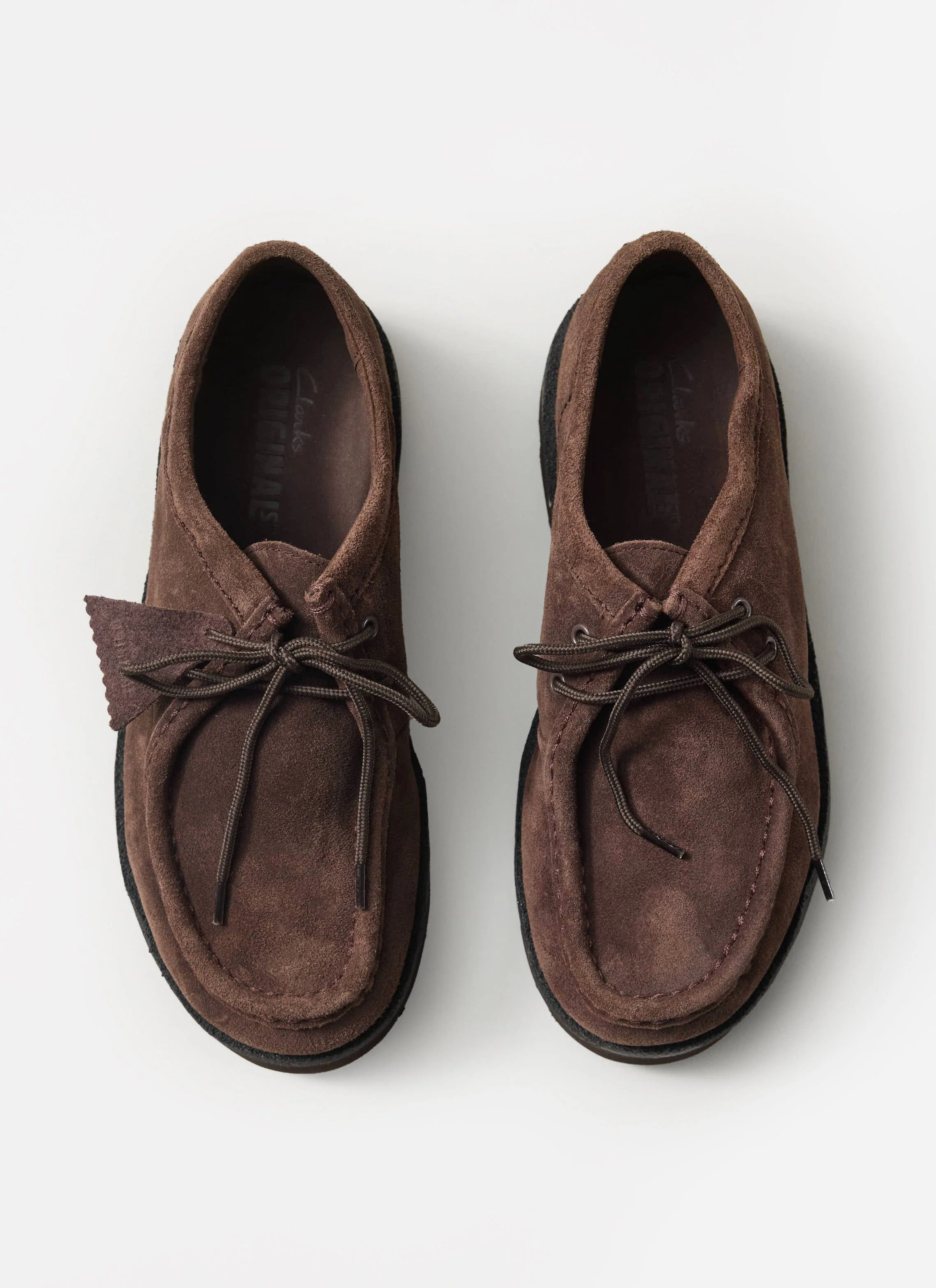 Meare Walla | Clarks Originals | Dark Brown Suede - Image 4