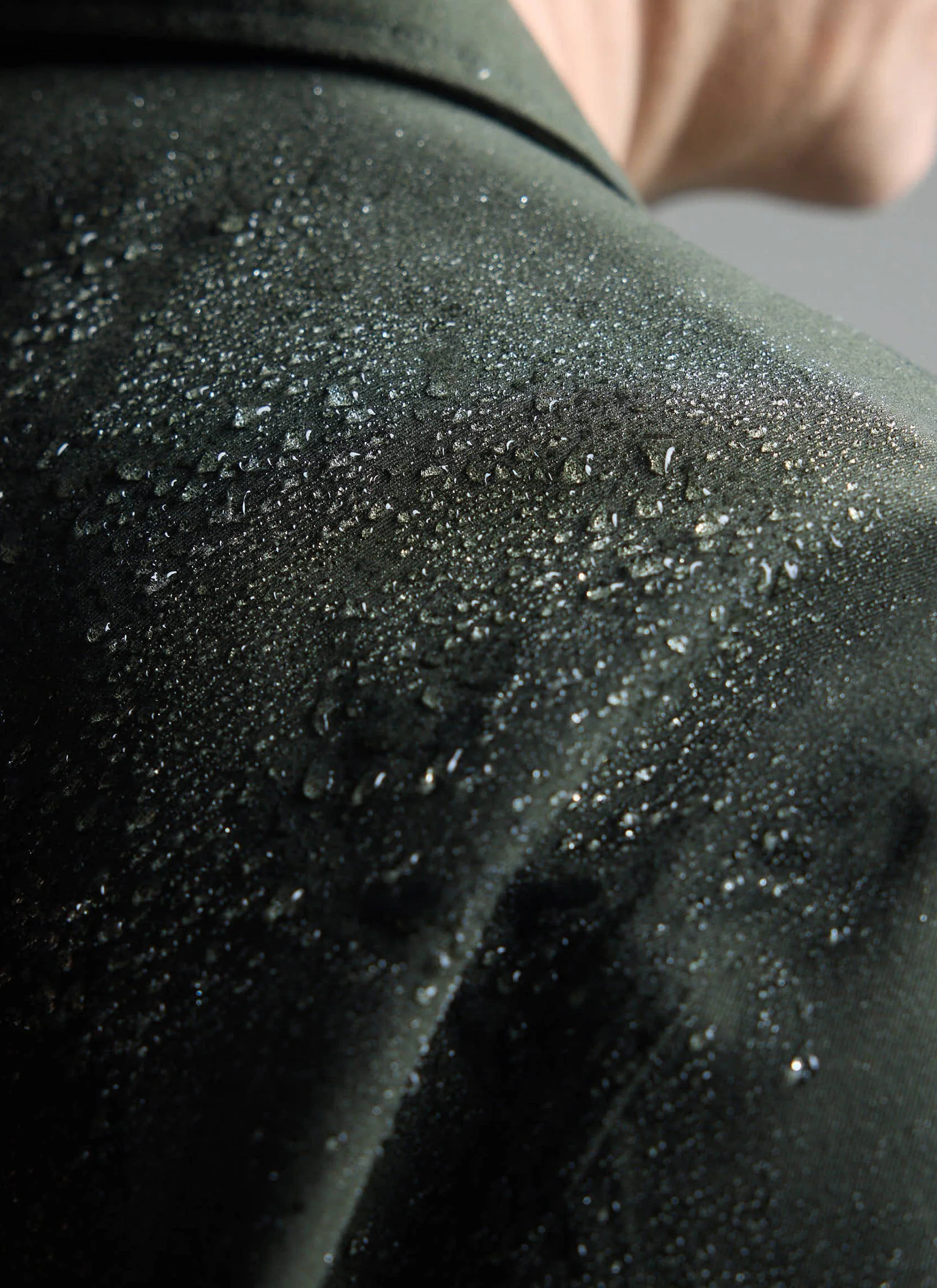 Greyson Long Trench Coat | Waterproof | Forest with Olive - Image 5