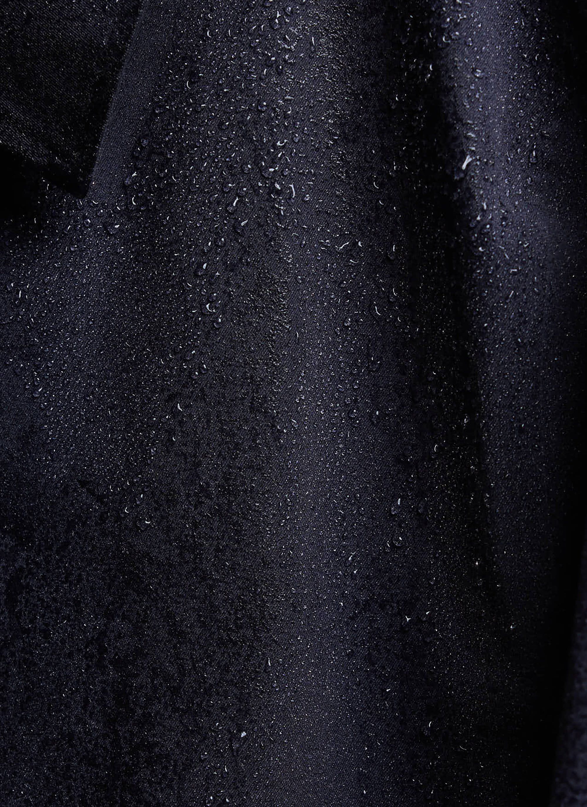 Men's Navy Greyson Long Trench Coat | Waterproof | Midnight with Olive - Image 3