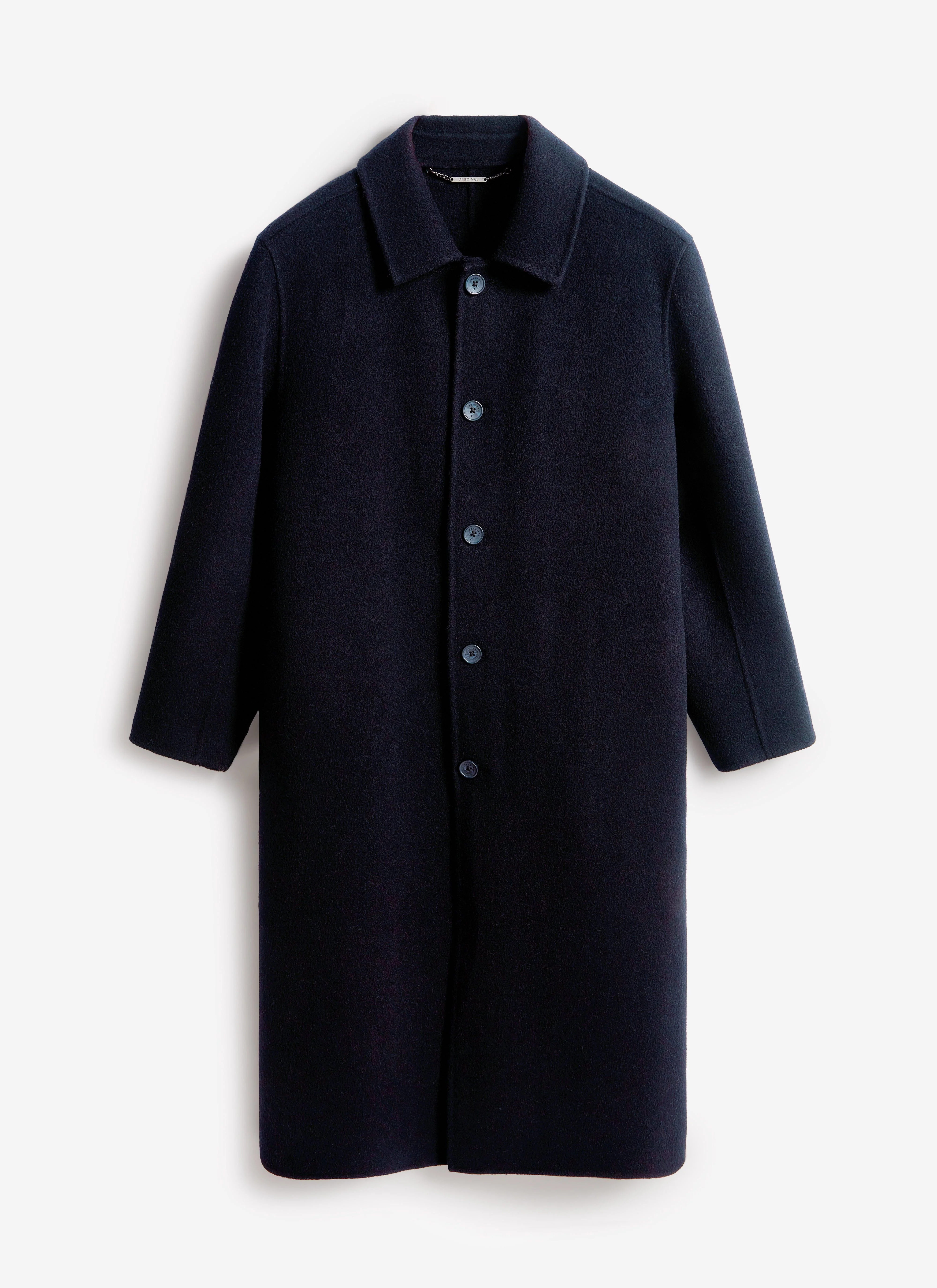 Minnesota Overcoat | Wool | Navy - Image 8