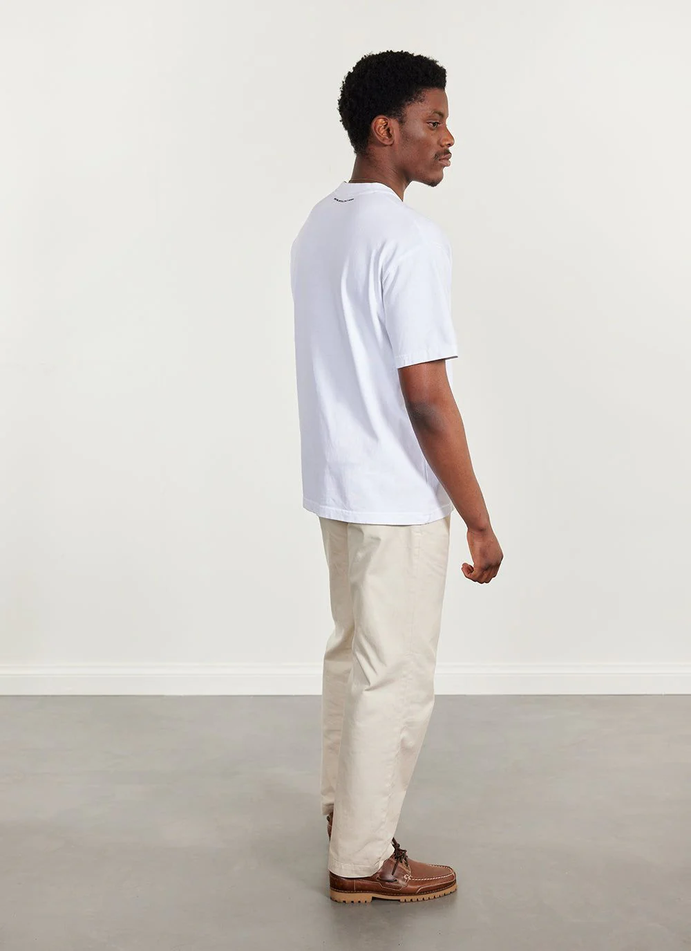 Citrus Oversized T Shirt | Embroidered Organic Cotton | White - Image 7