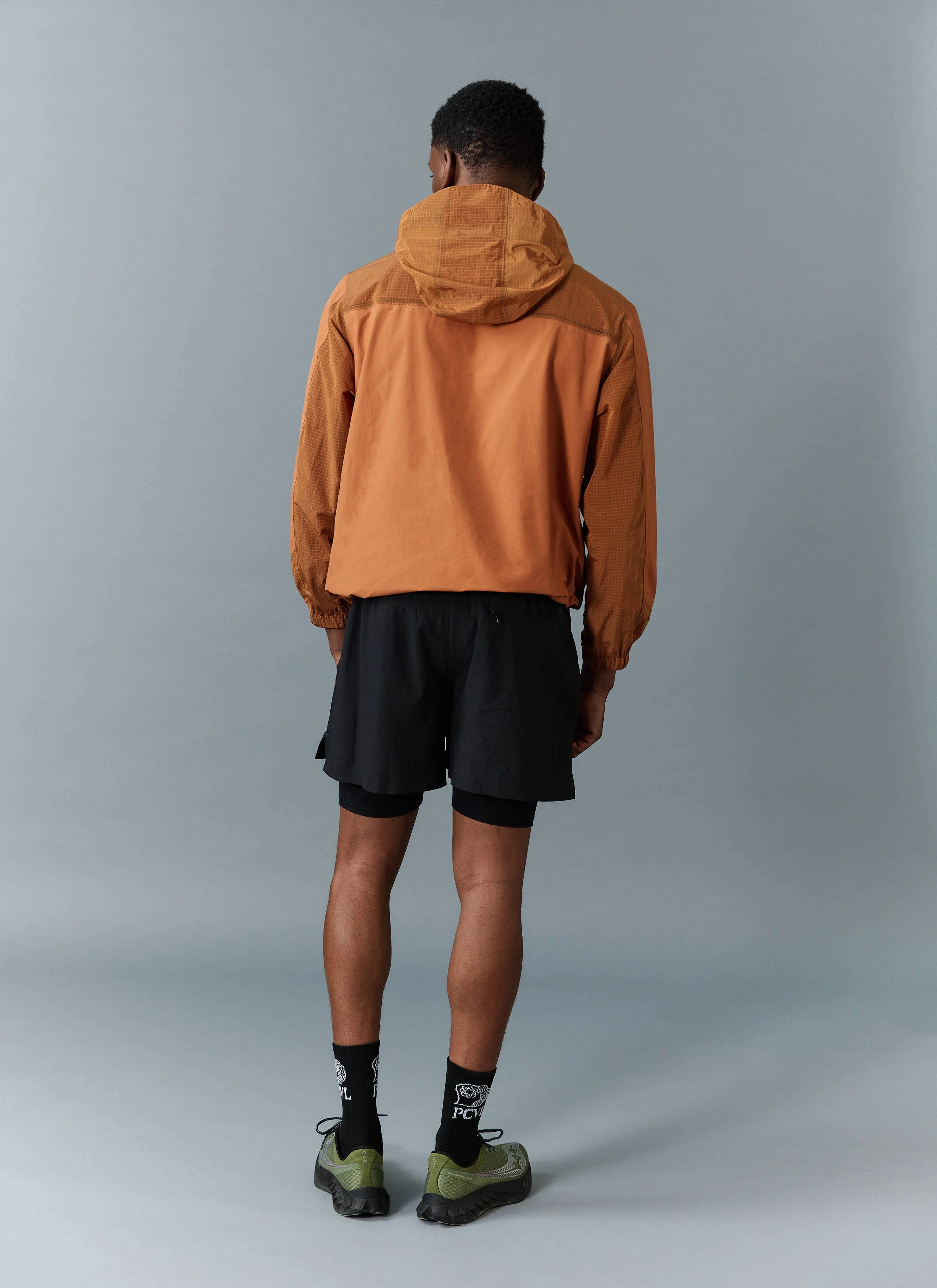 PCVL Zip Through Water Resistant Jacket | Rust - Image 3