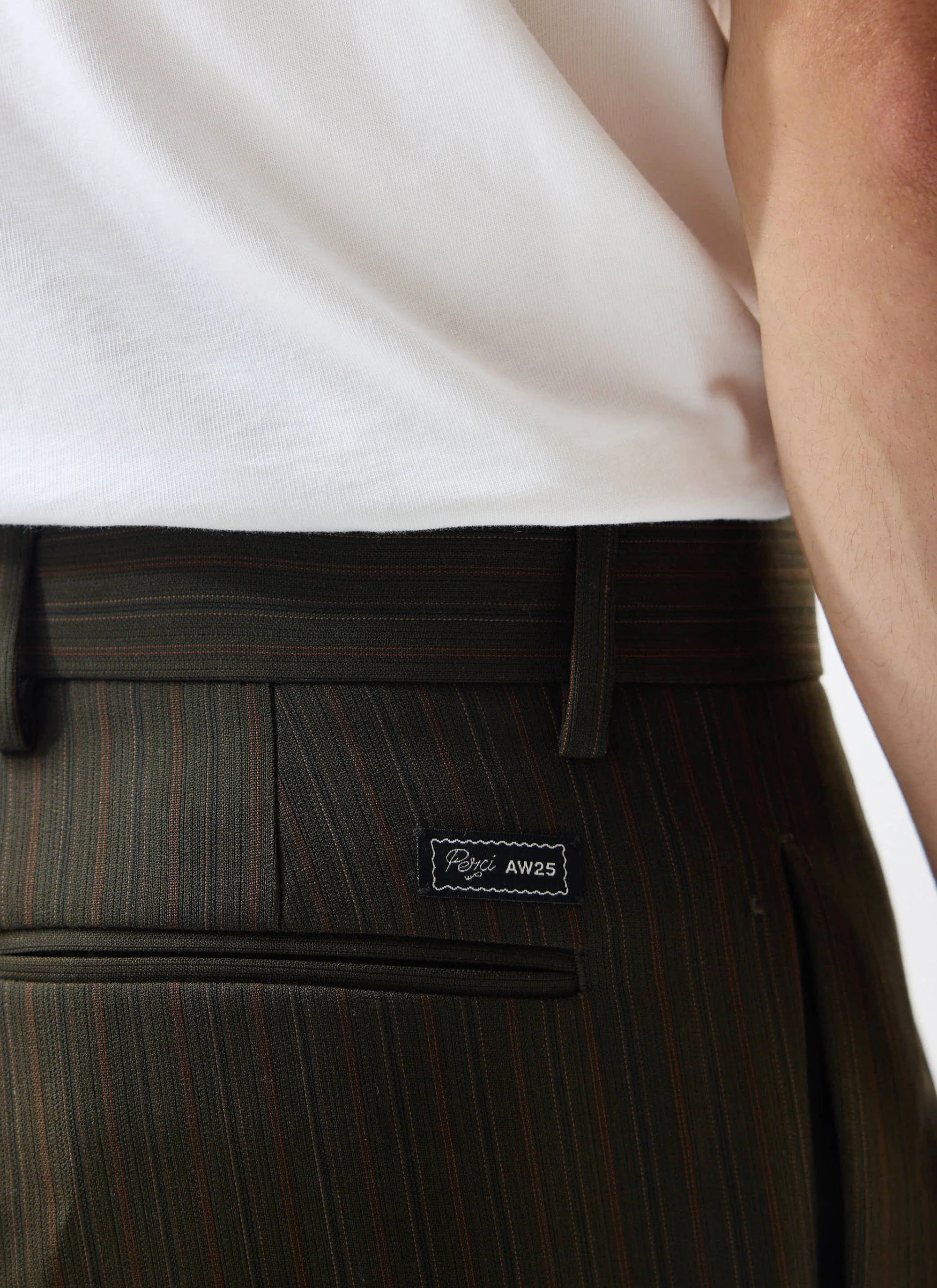 Pleated Tailored Chapter Trousers | Forest - Image 6