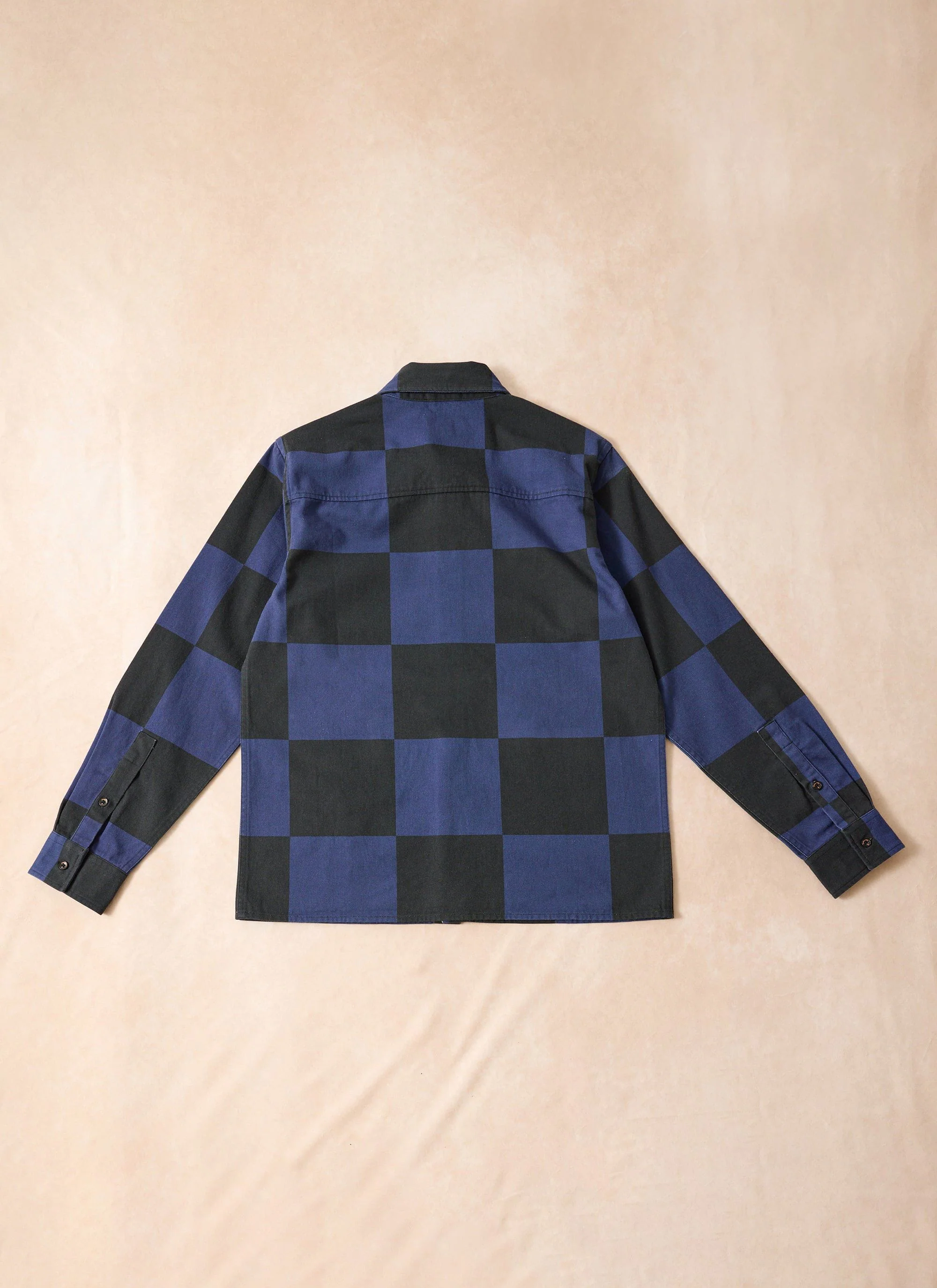 Printed Overshirt | Percival x Ford | Navy - Image 11