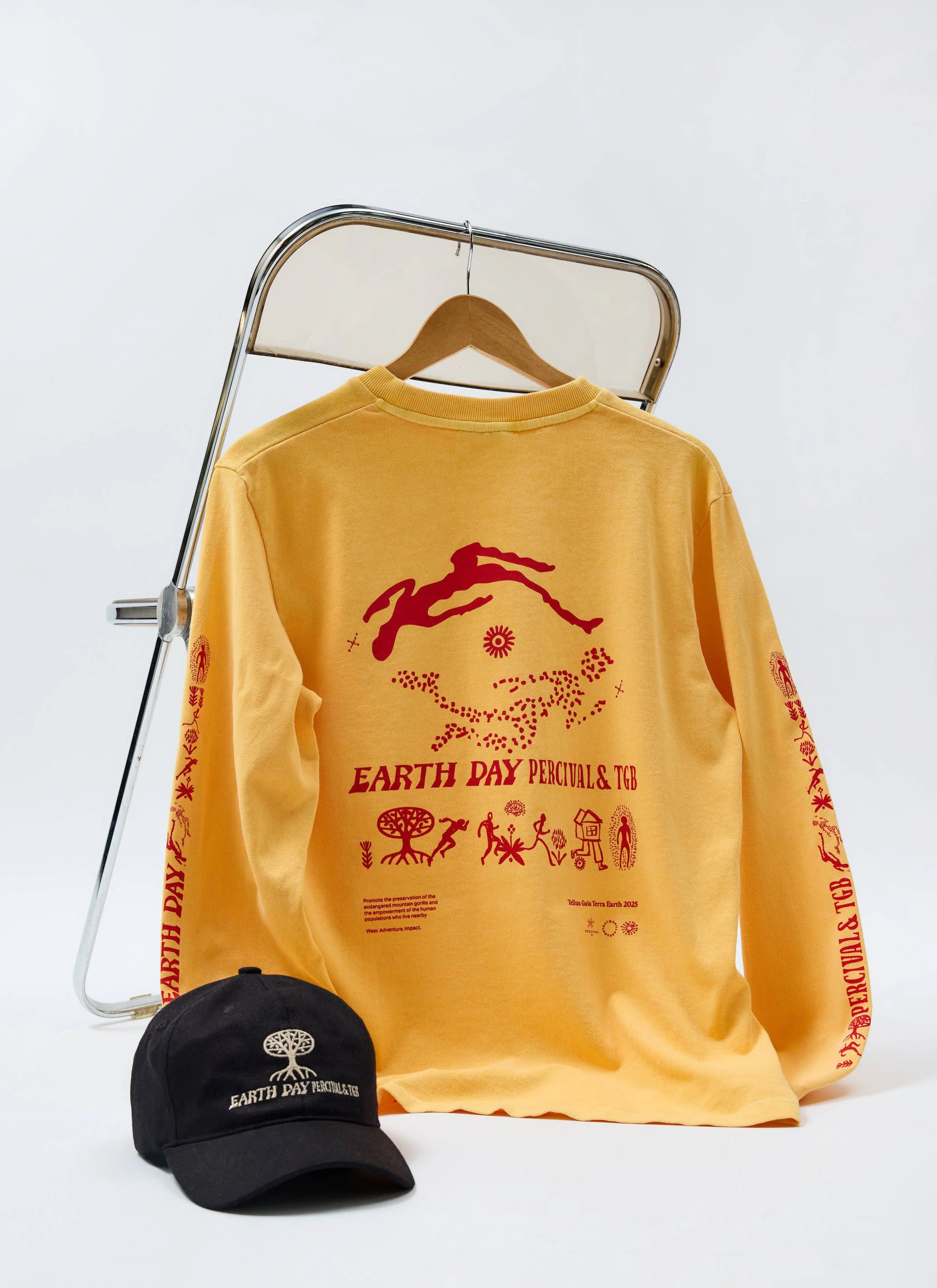 Regular Cap | Percival x The Gorilla Brand | Black - Image 4