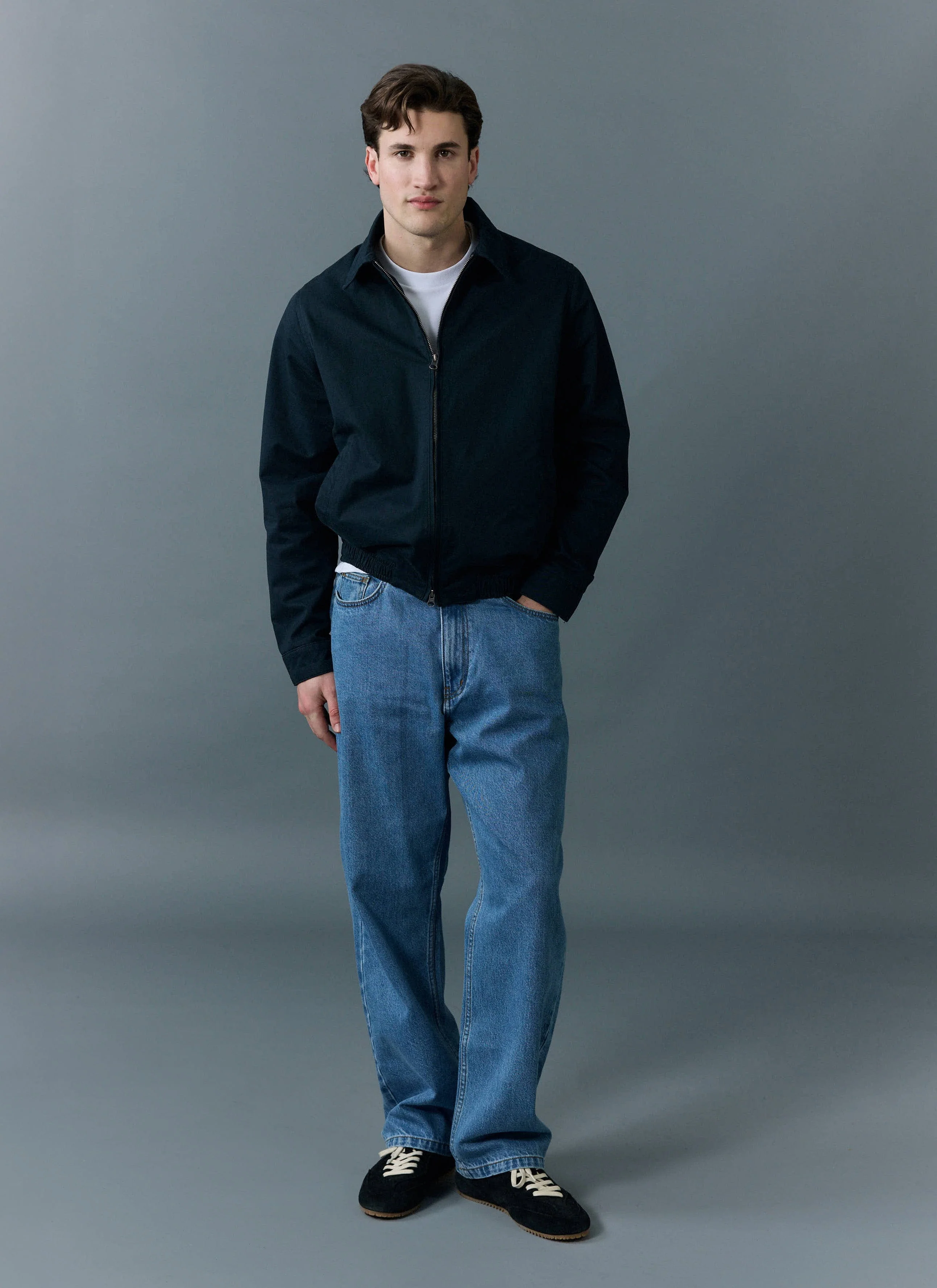 Wide Leg Denim Jeans | Light Wash Blue - Image 3