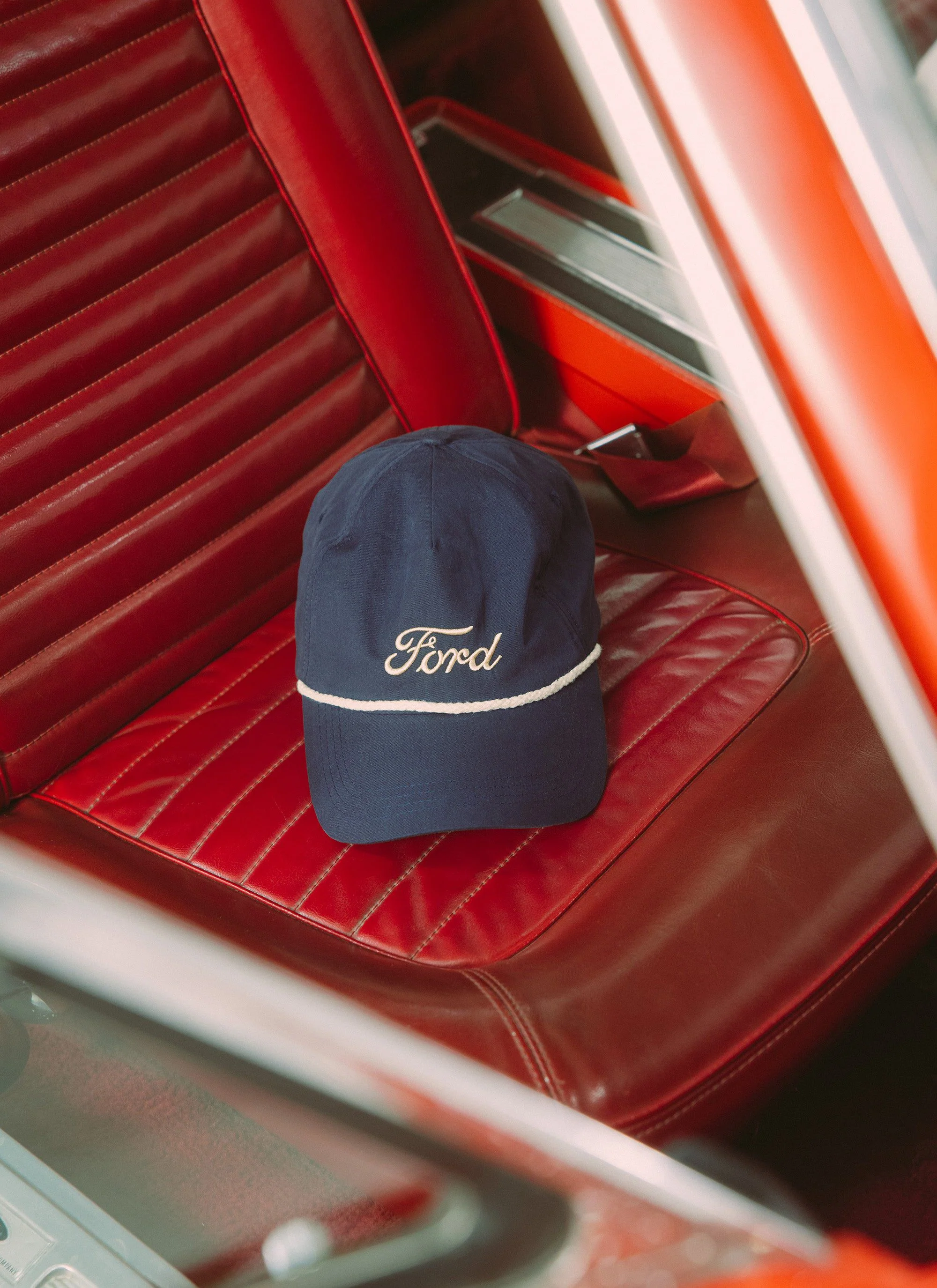 Soft Trucker Cap | Percival x Ford | Navy - Image 3