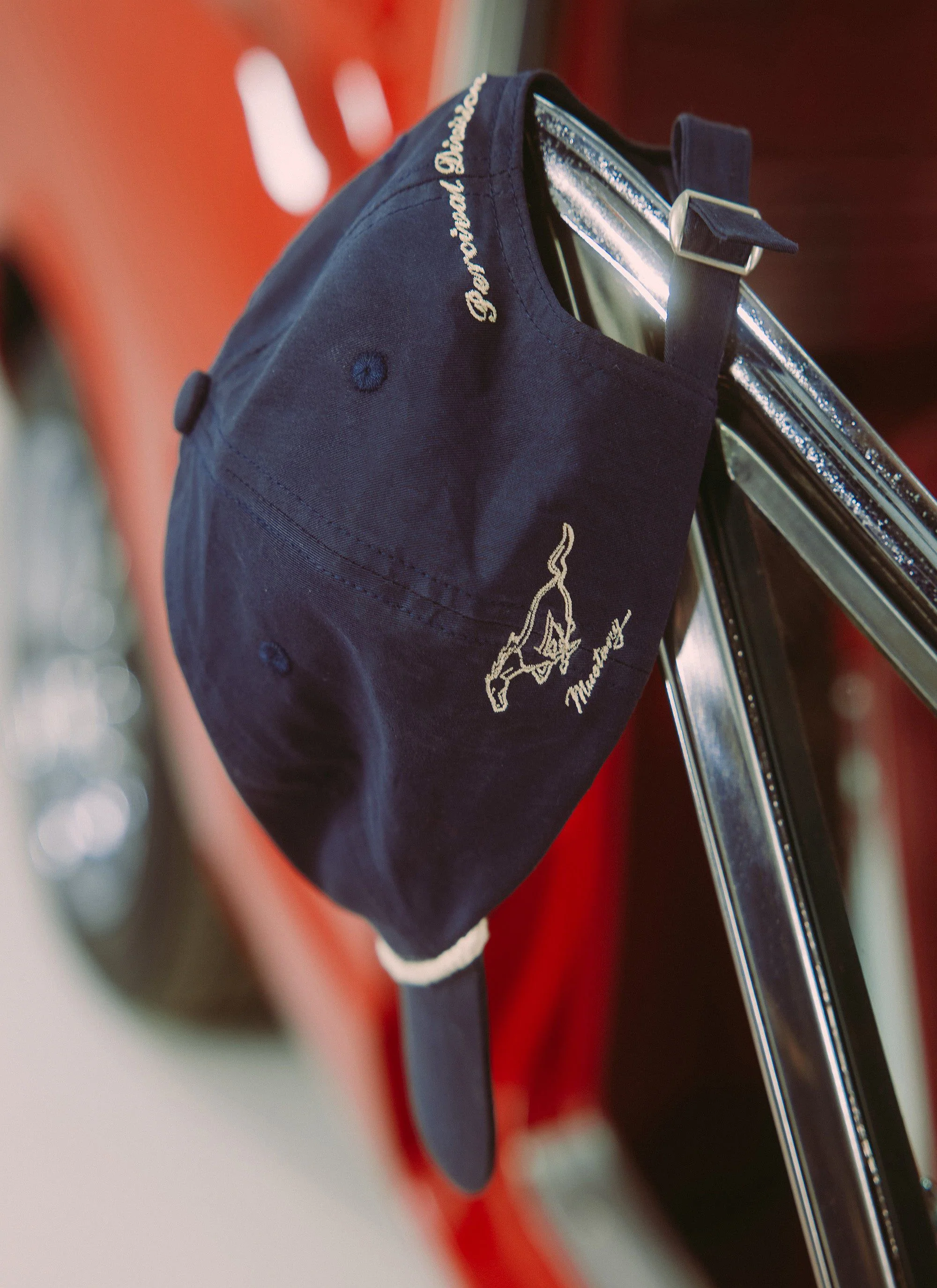 Soft Trucker Cap | Percival x Ford | Navy - Image 8