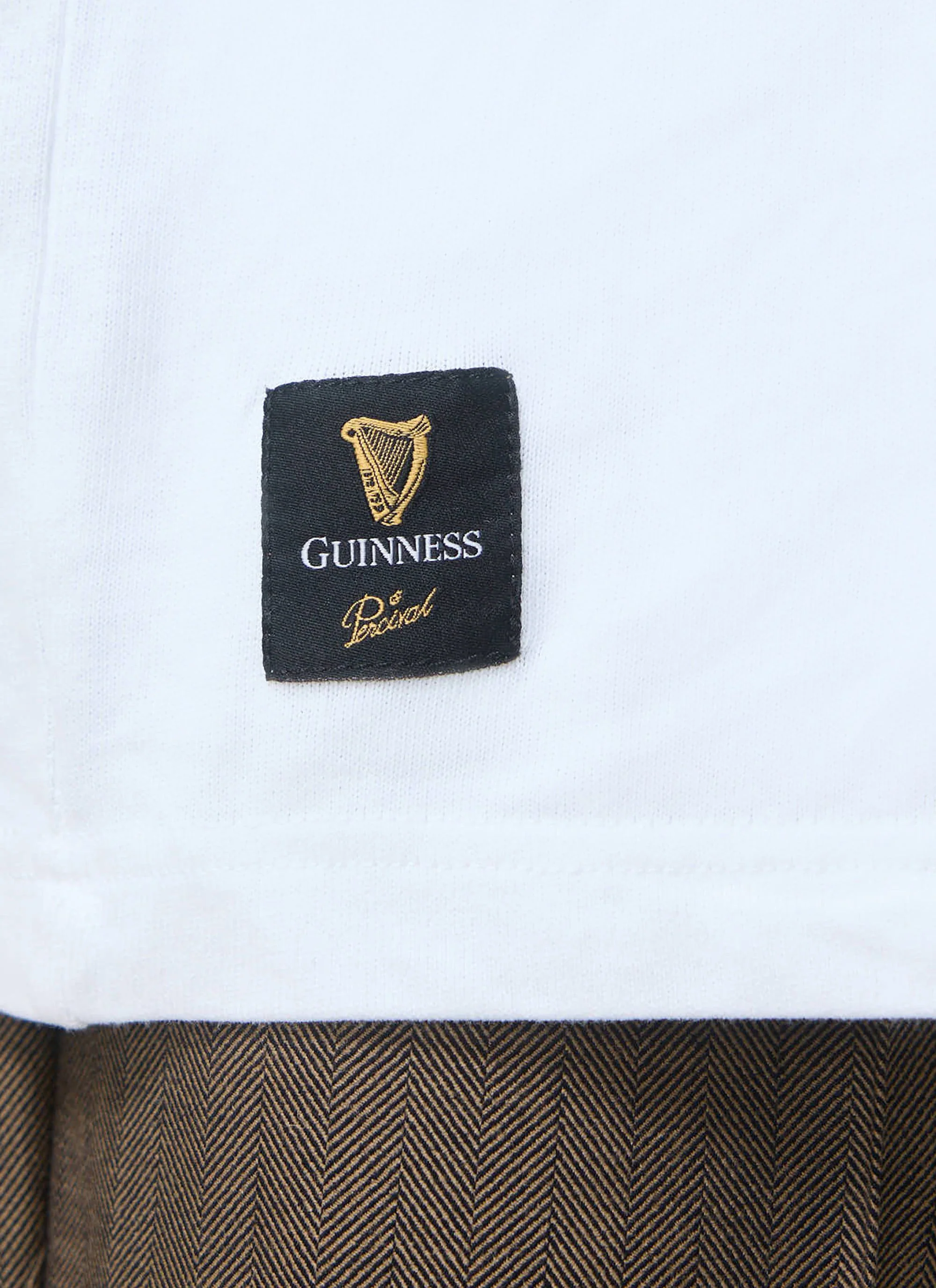 Soloist Oversized T Shirt | Percival x Guinness | White - Image 4