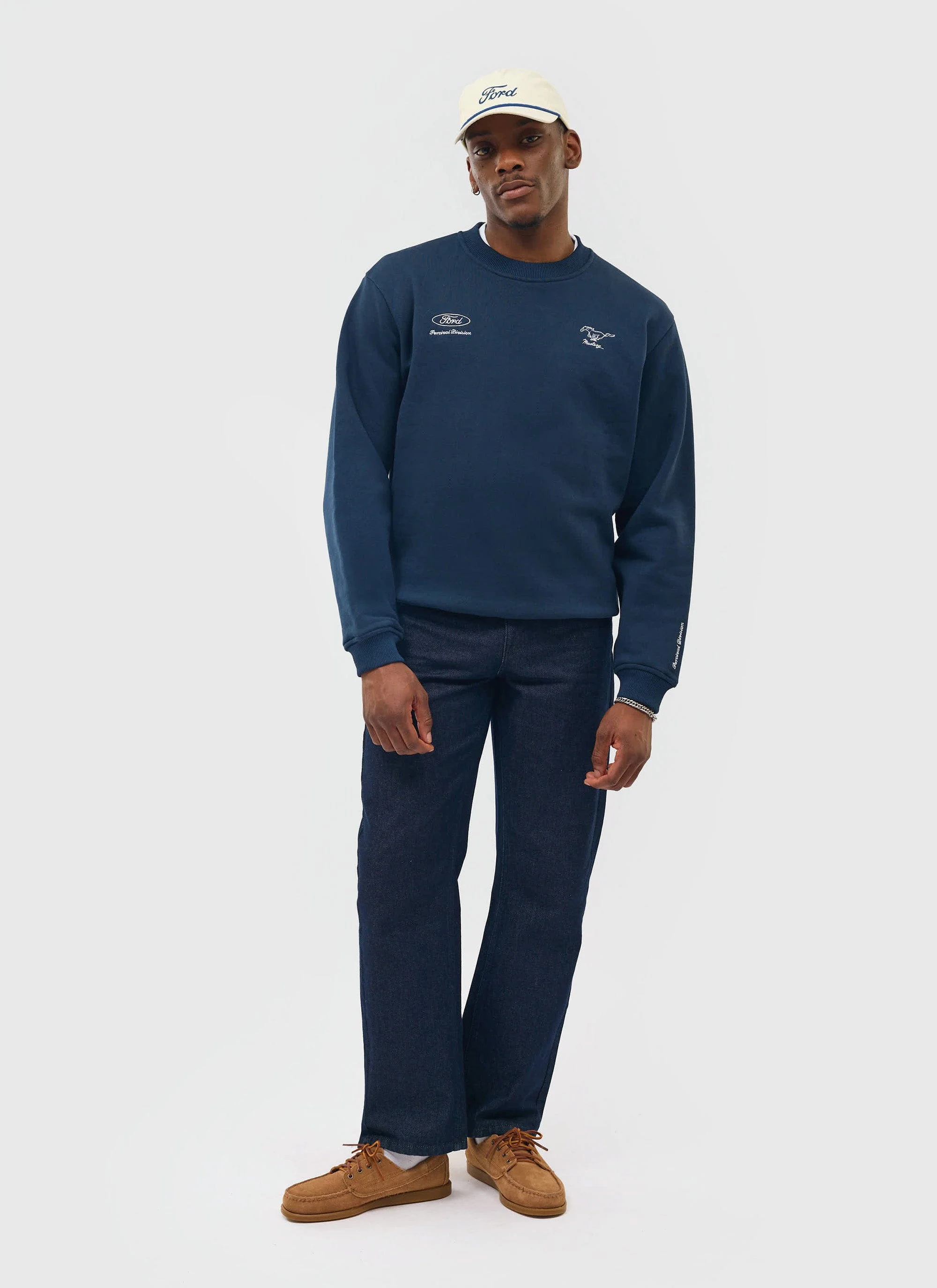 Sweatshirt | Percival x Ford | Navy - Image 4