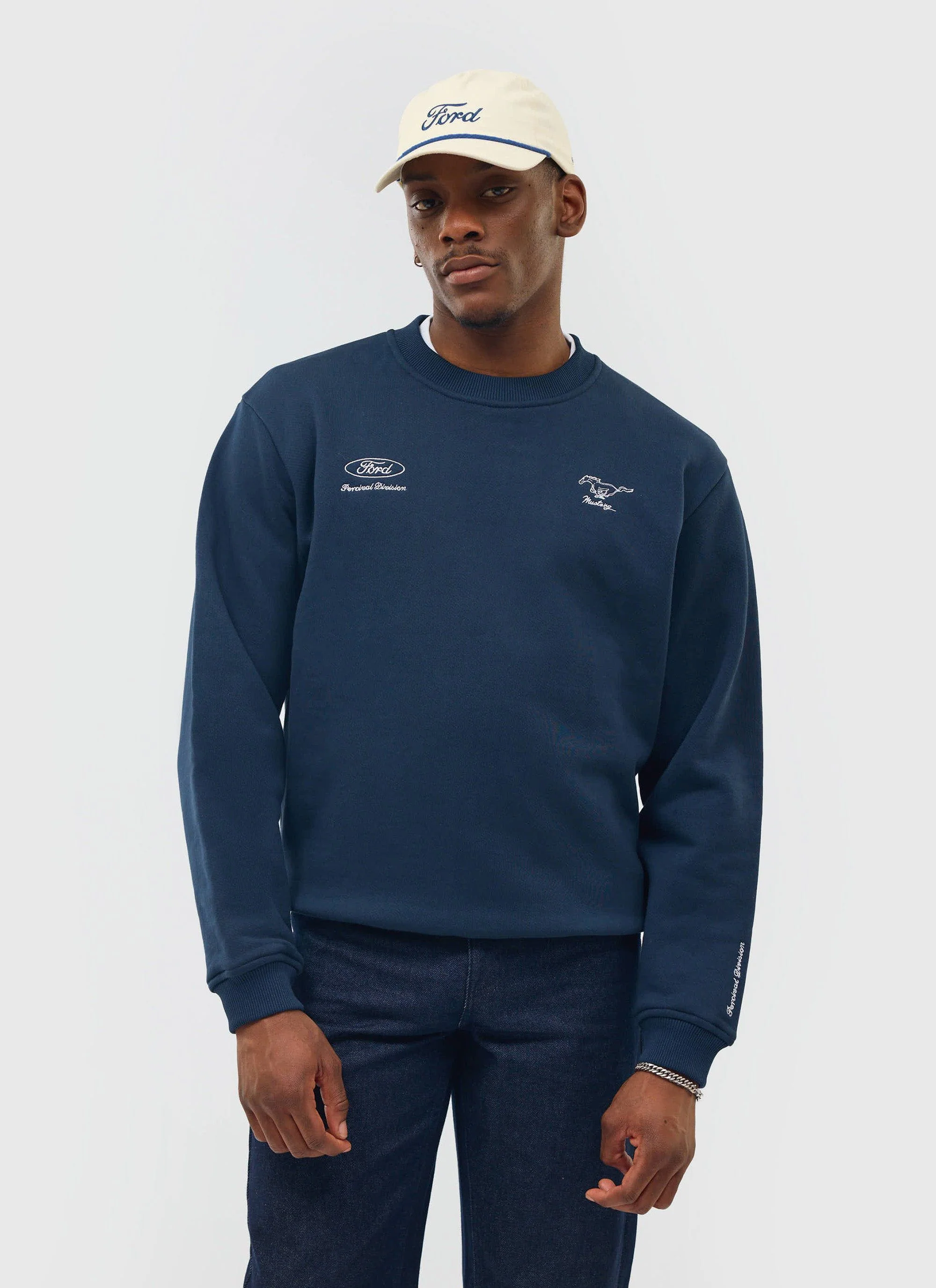 Sweatshirt | Percival x Ford | Navy - Image 6