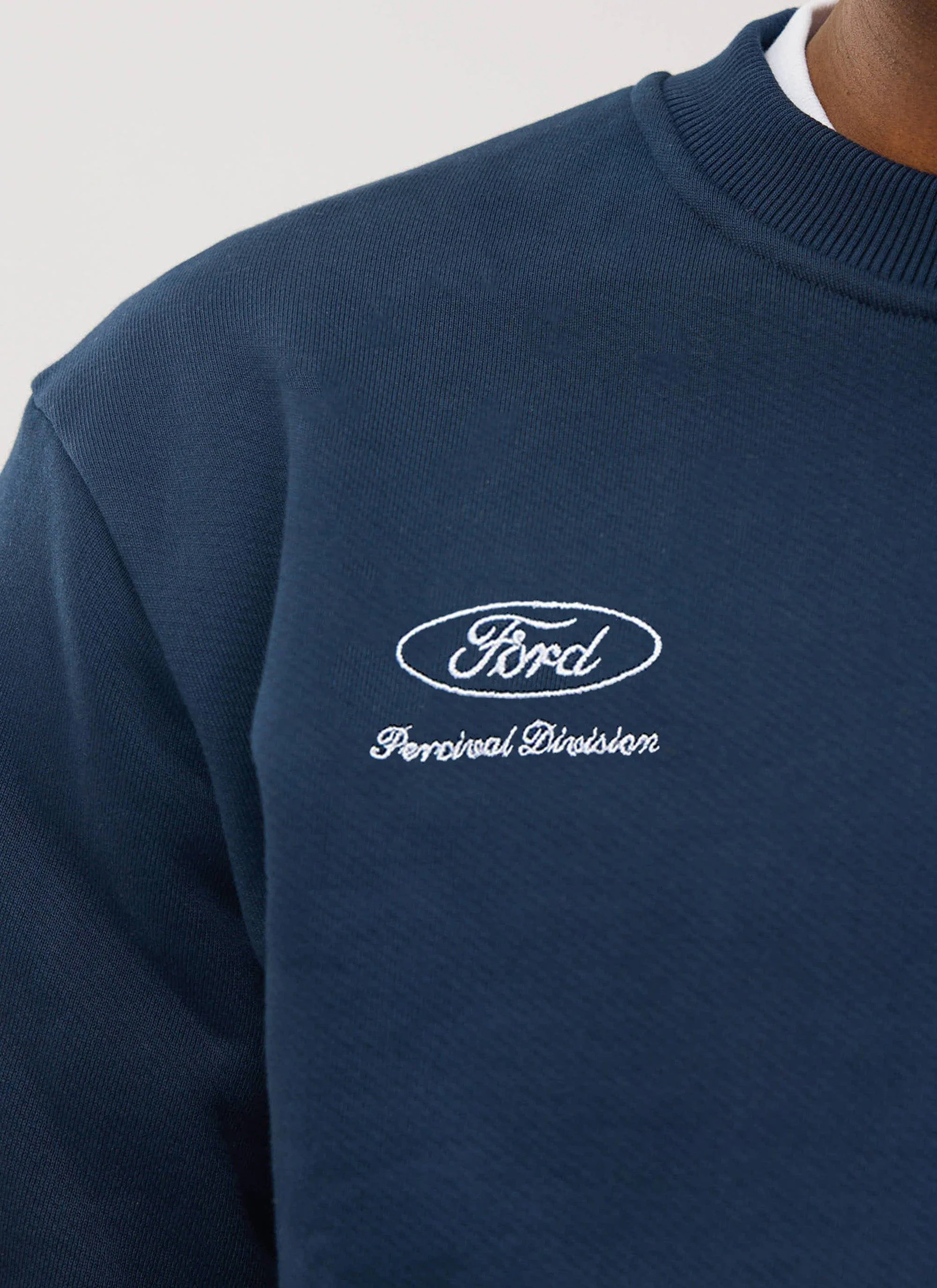 Sweatshirt | Percival x Ford | Navy - Image 8