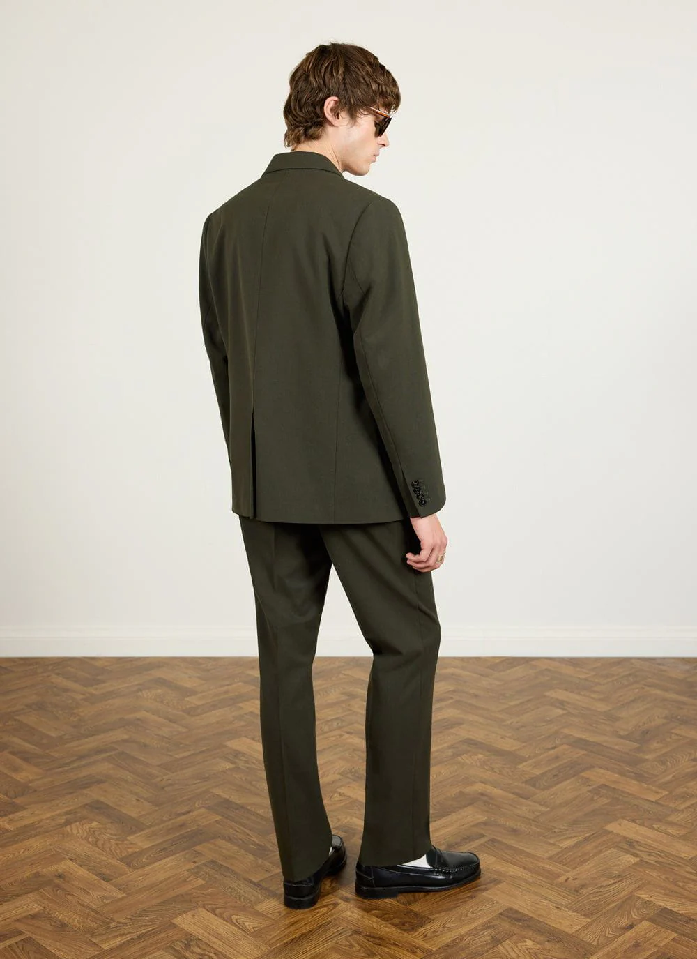 Tailored Blazer | Wool | Forest - Image 7