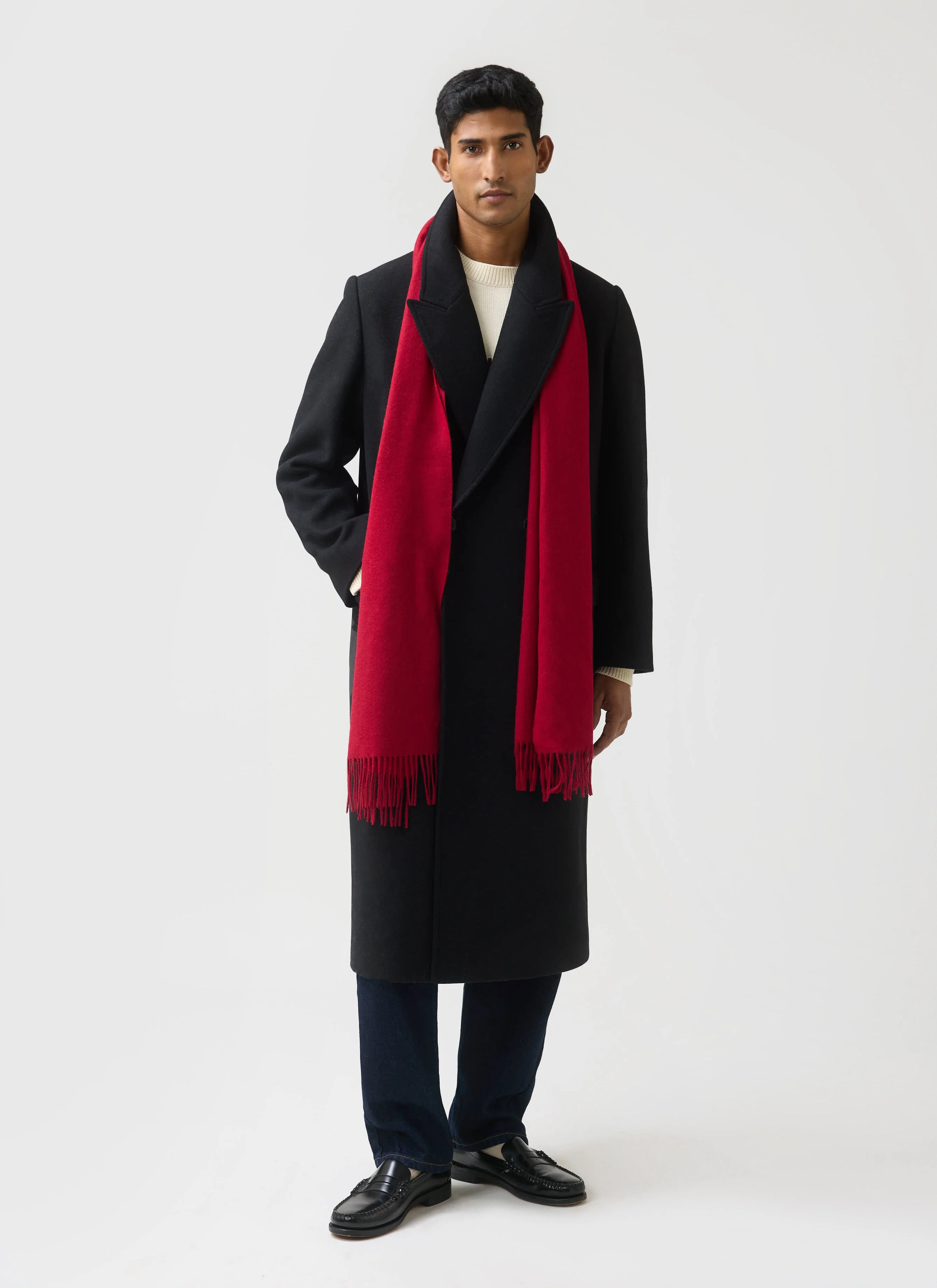 Tolkein Scarf | Wool | Red - Image 3