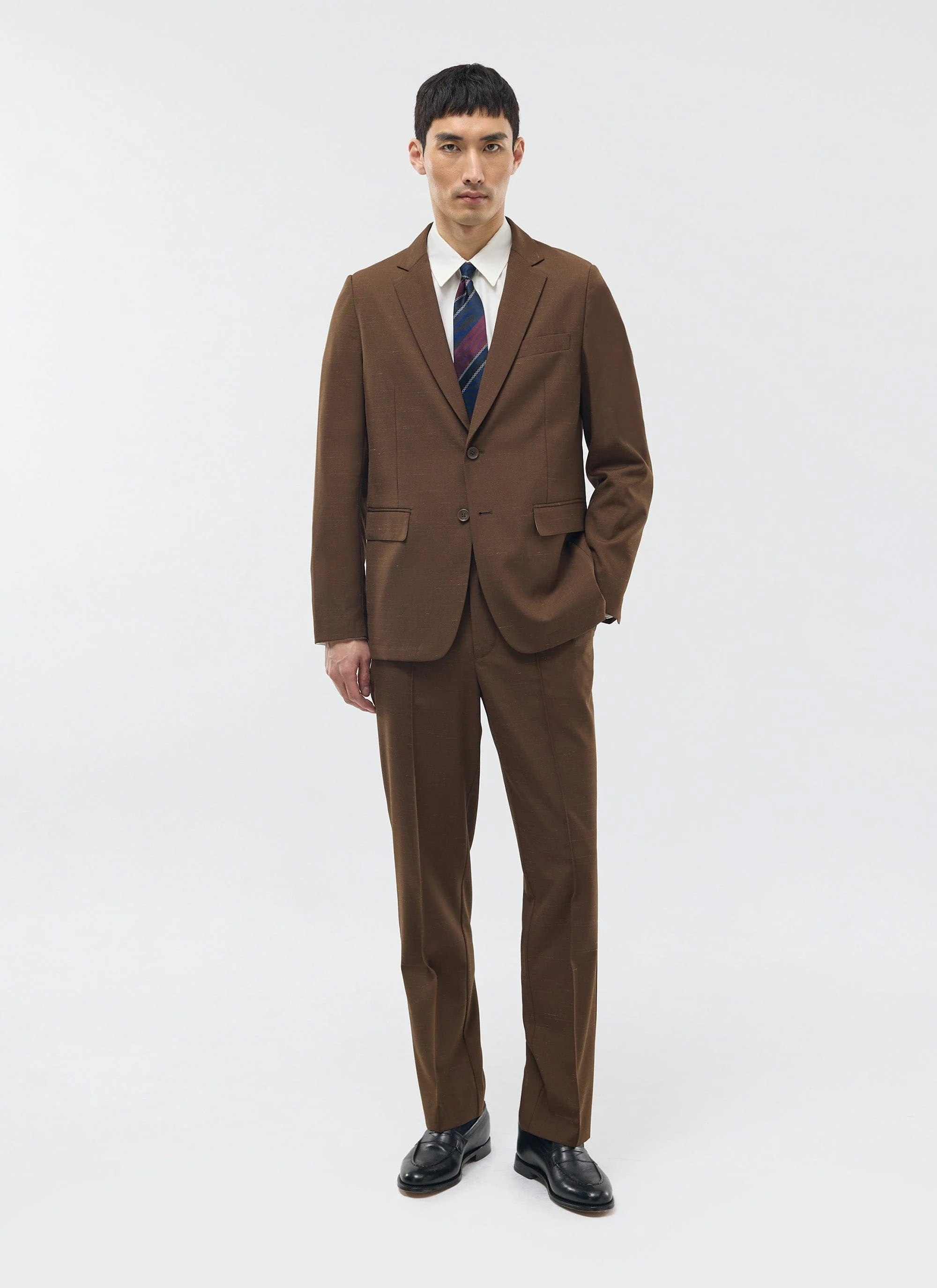 Trentino Tailored Blazer | Brown - Image 10