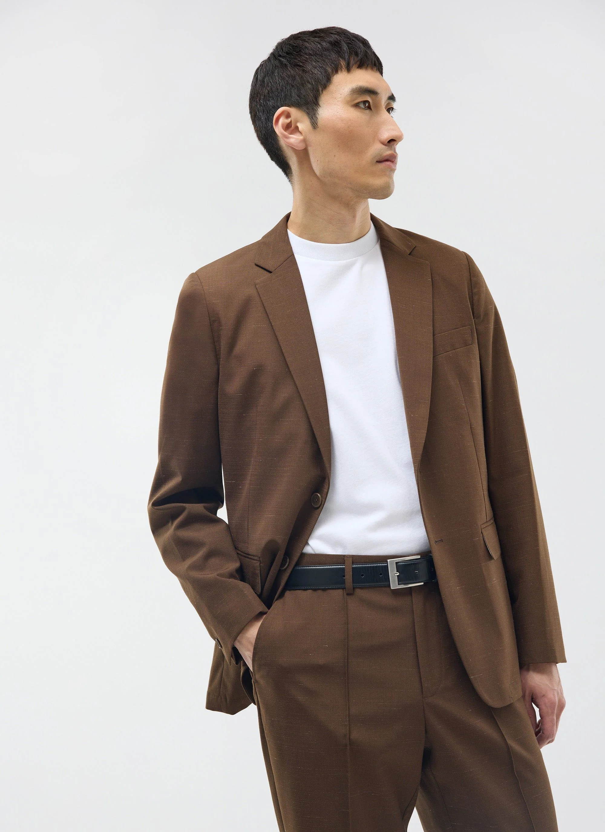 Trentino Tailored Blazer | Brown - Image 4