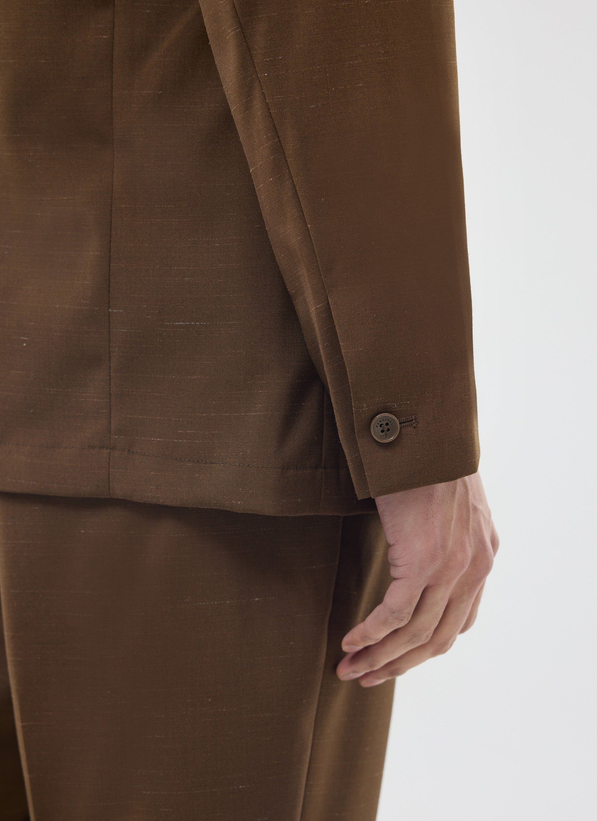 Trentino Tailored Blazer | Brown - Image 8