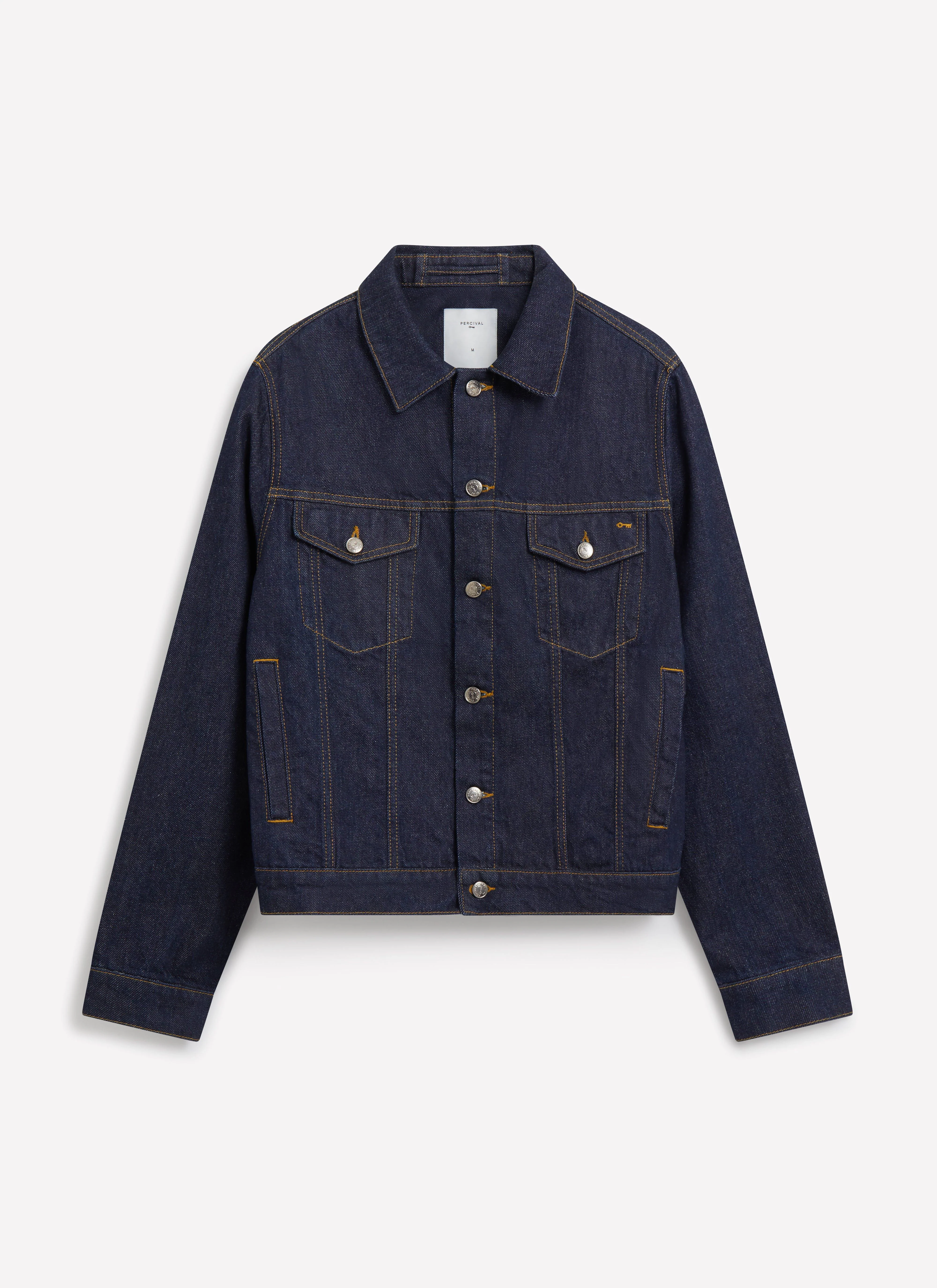 Western Trucker Jacket | Denim | Dark Indigo - Image 7