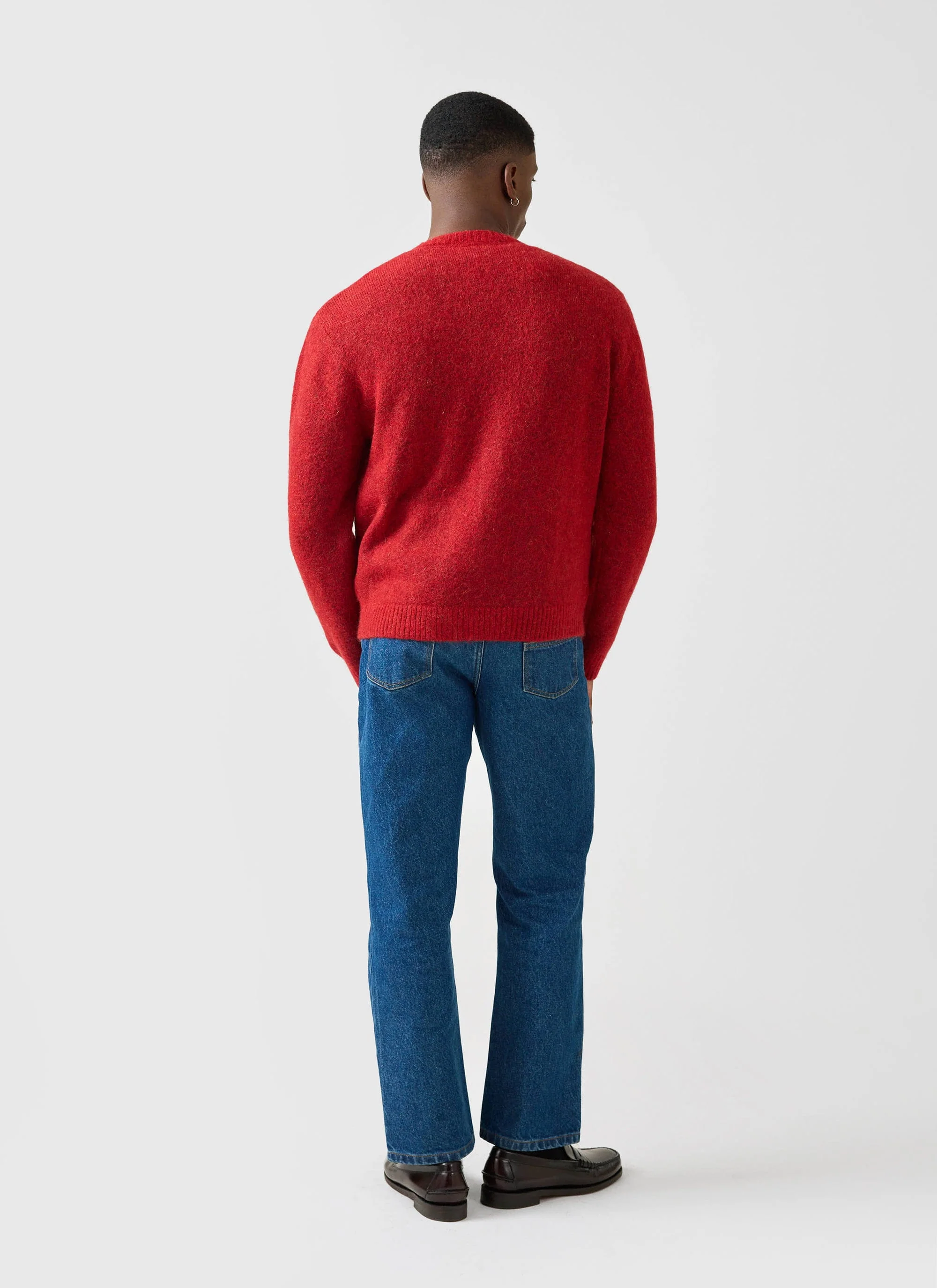 White Glove Knitted Cardigan | Champion x Percival | Red - Image 5