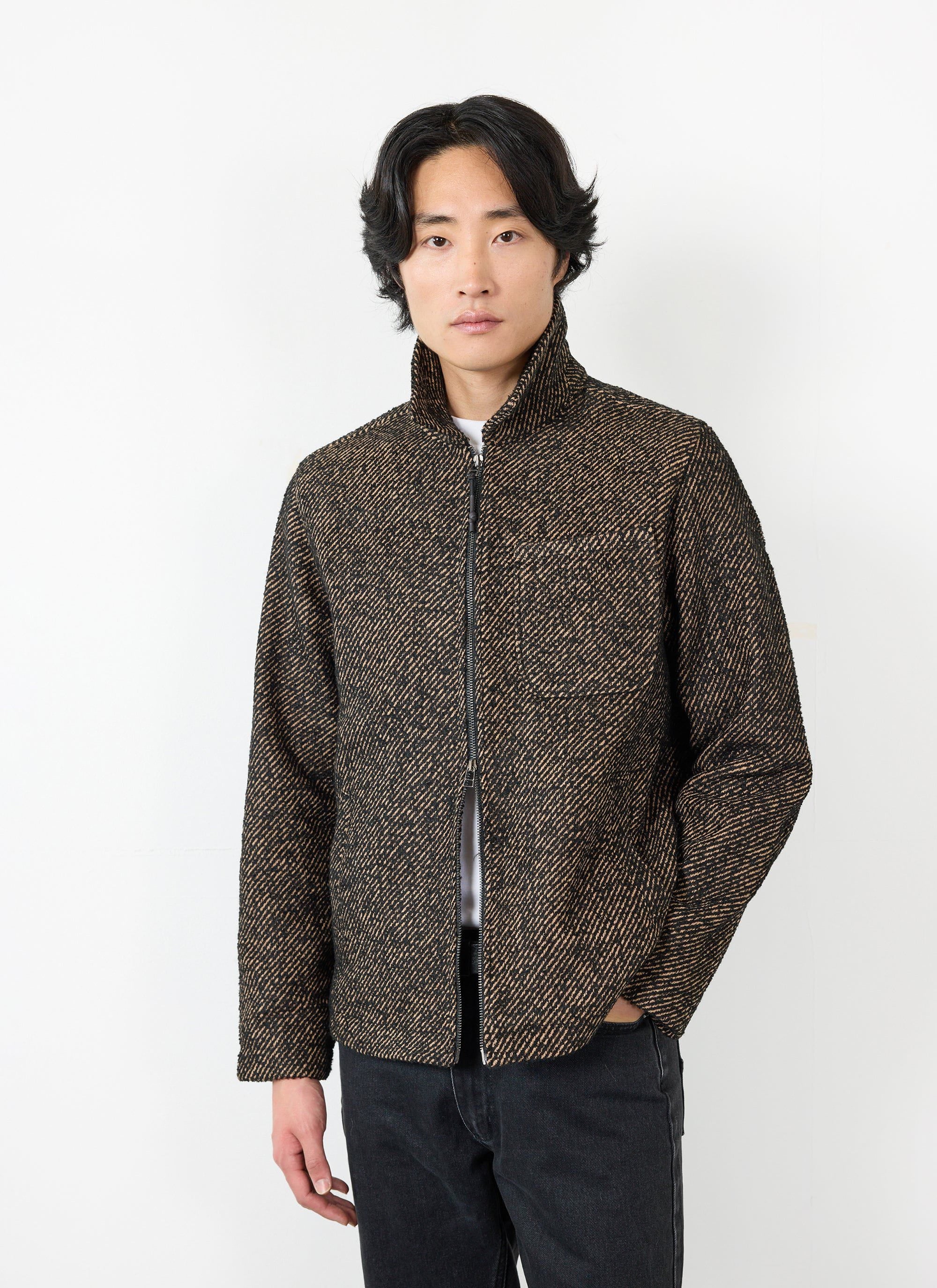 Zip Overshirt | Twill | Oak - Image 3
