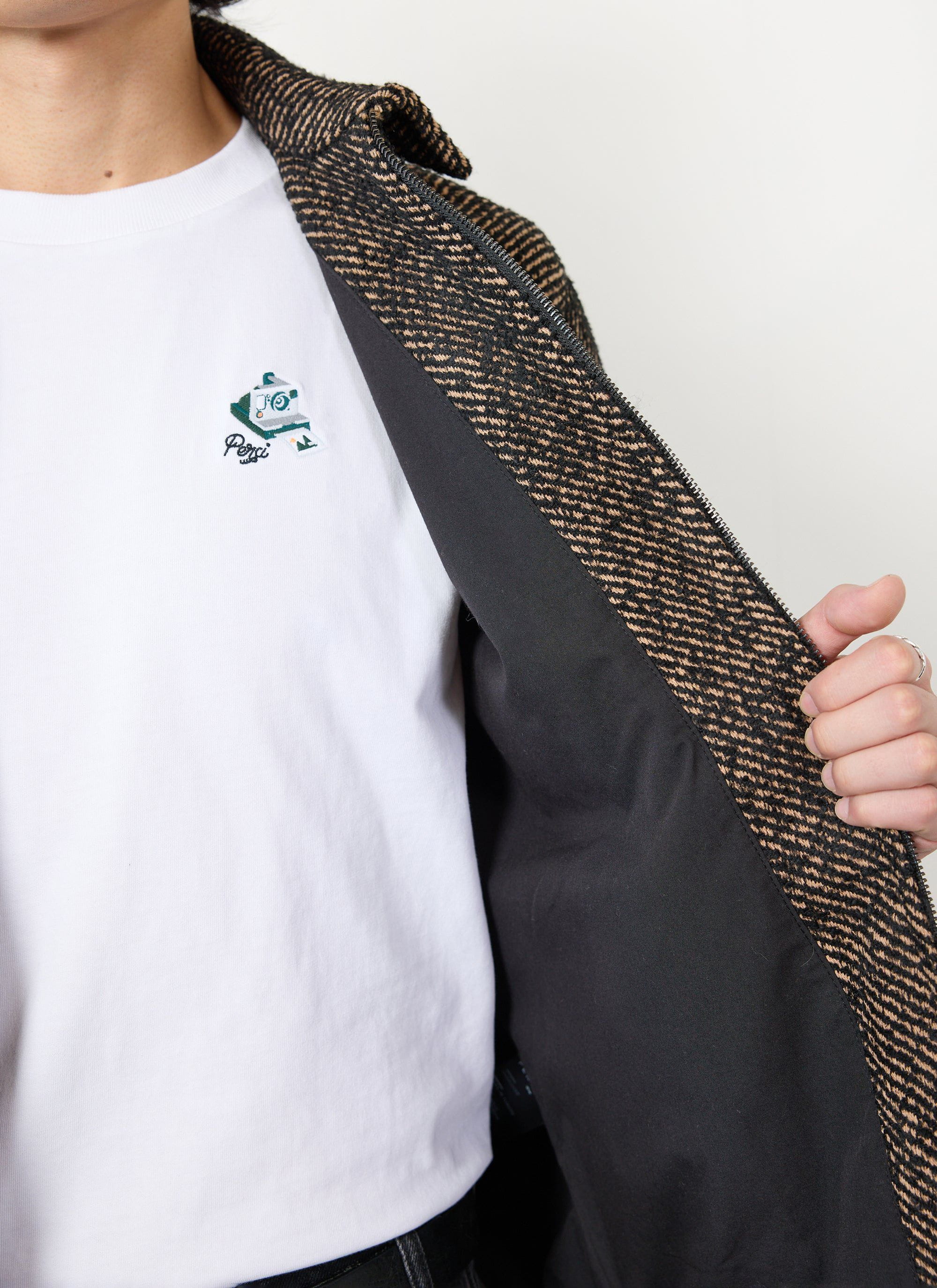 Zip Overshirt | Twill | Oak - Image 7