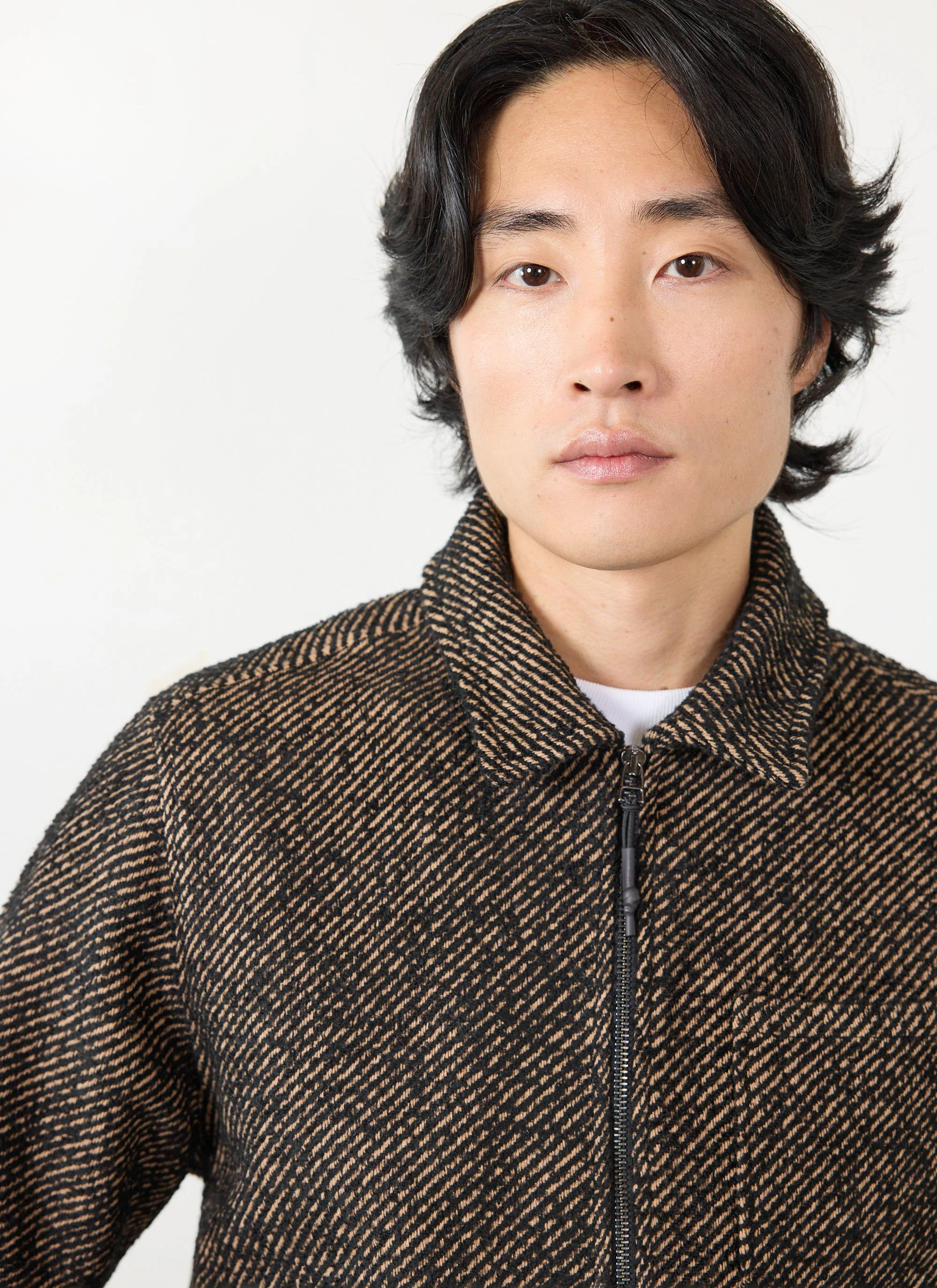 Zip Overshirt | Twill | Oak - Image 9